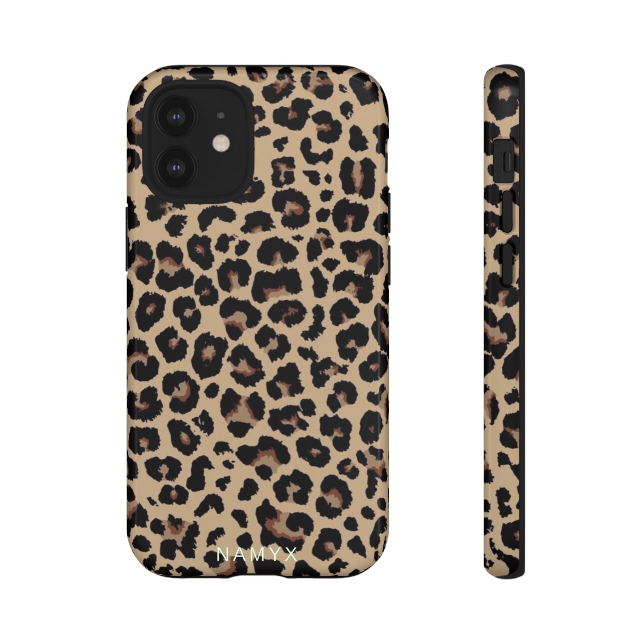 Leopard Print Tough Phone Case – Durable Protective Animal Print Phone Cover