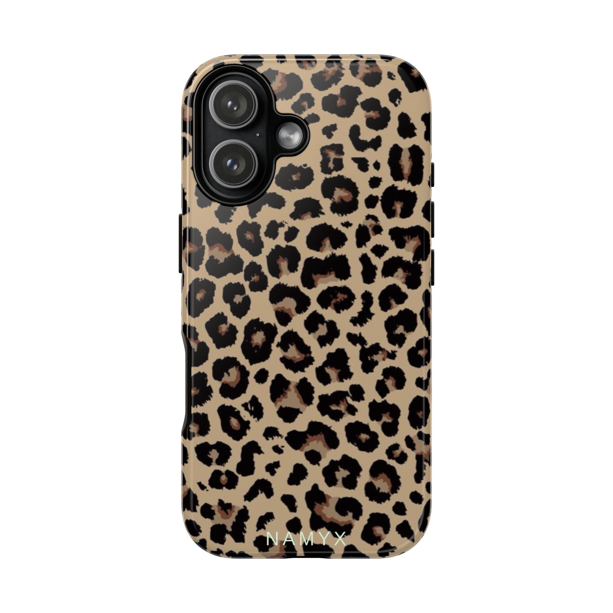 Leopard Print Tough Phone Case – Durable Protective Animal Print Phone Cover