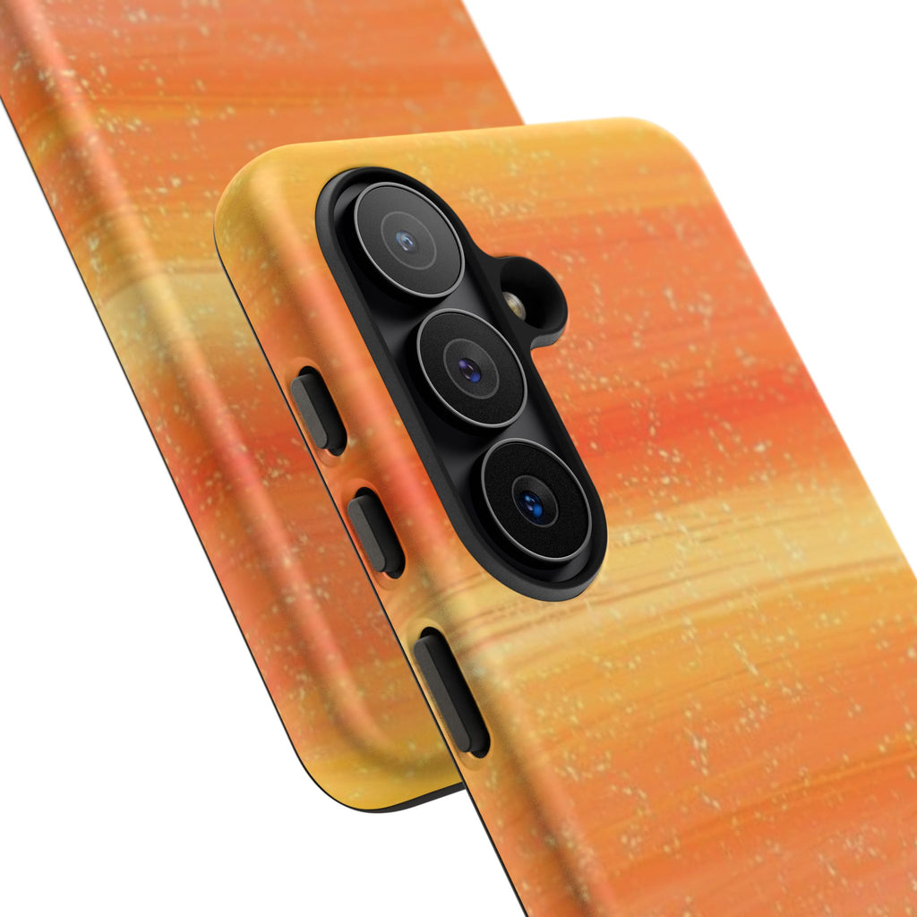 Orange Sunset Tough Phone Case