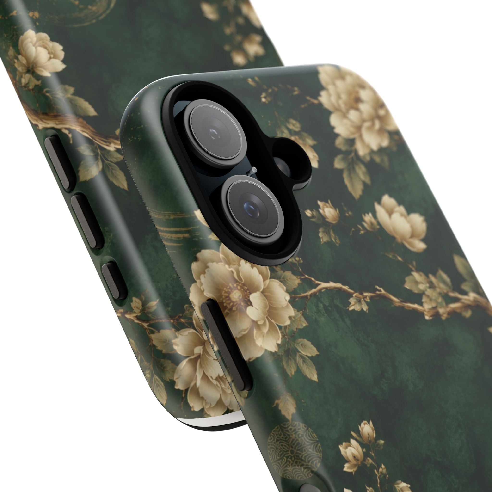 Floral Jade Tough Phone Case