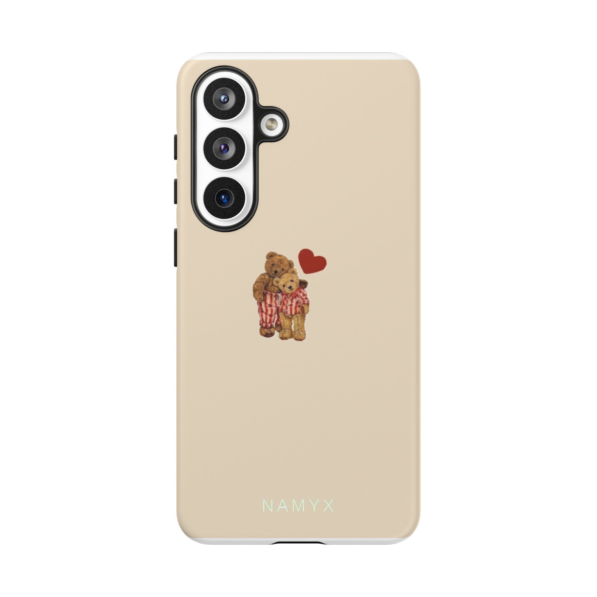 Teddy Heart Phone Case — Cute Vintage Plush Bear Protective iPhone Case