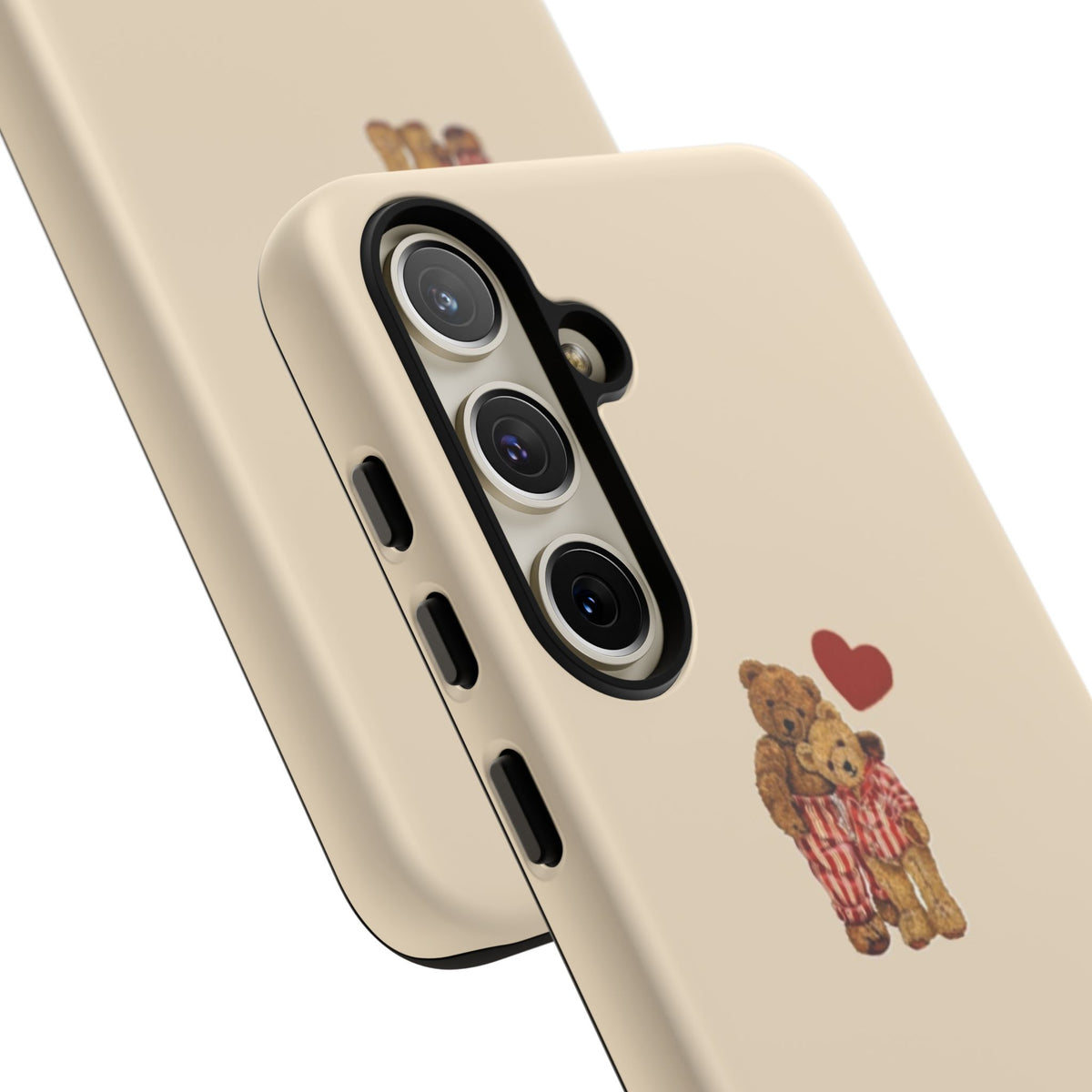 Teddy Heart Phone Case — Cute Vintage Plush Bear Protective iPhone Case