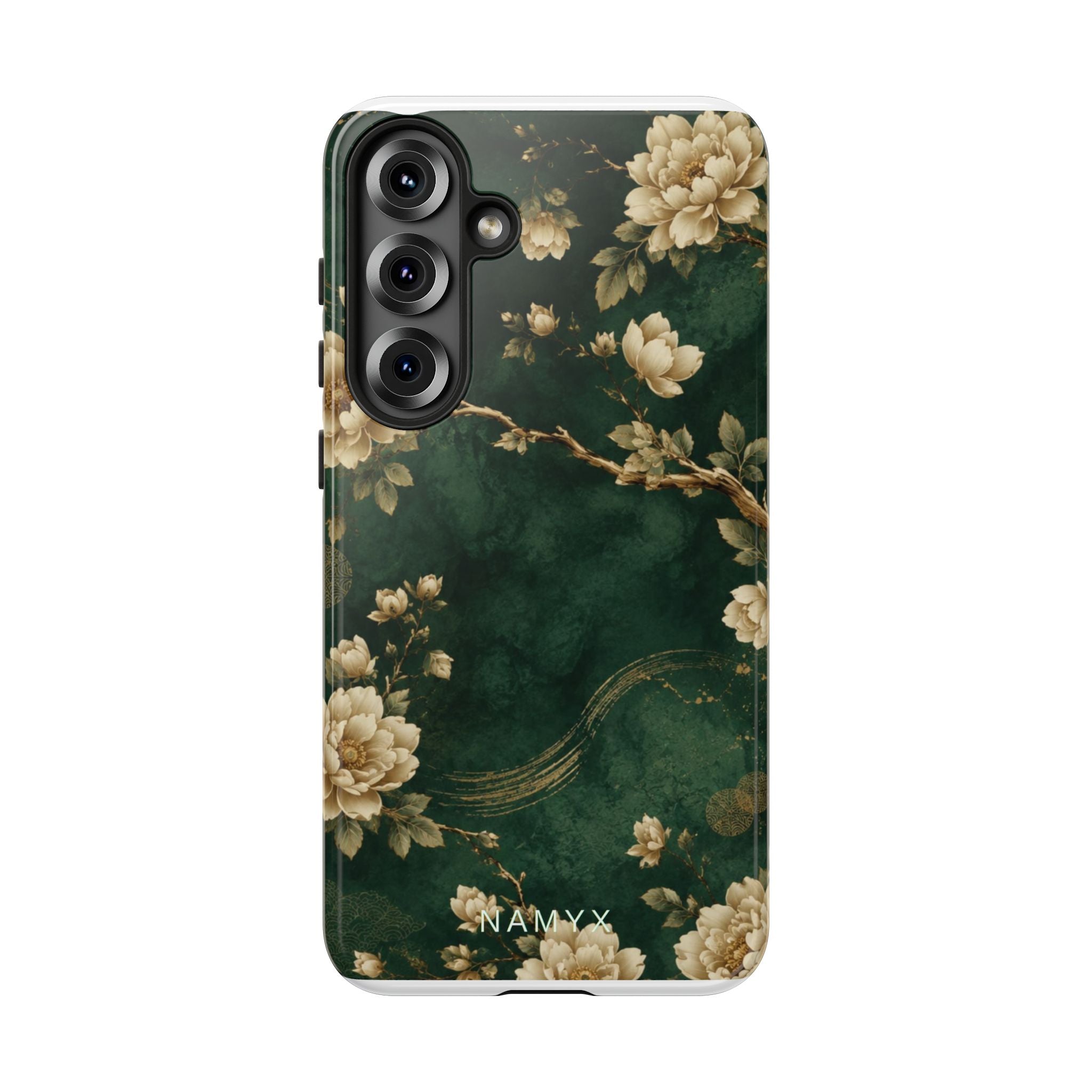 Floral Jade Tough Phone Case