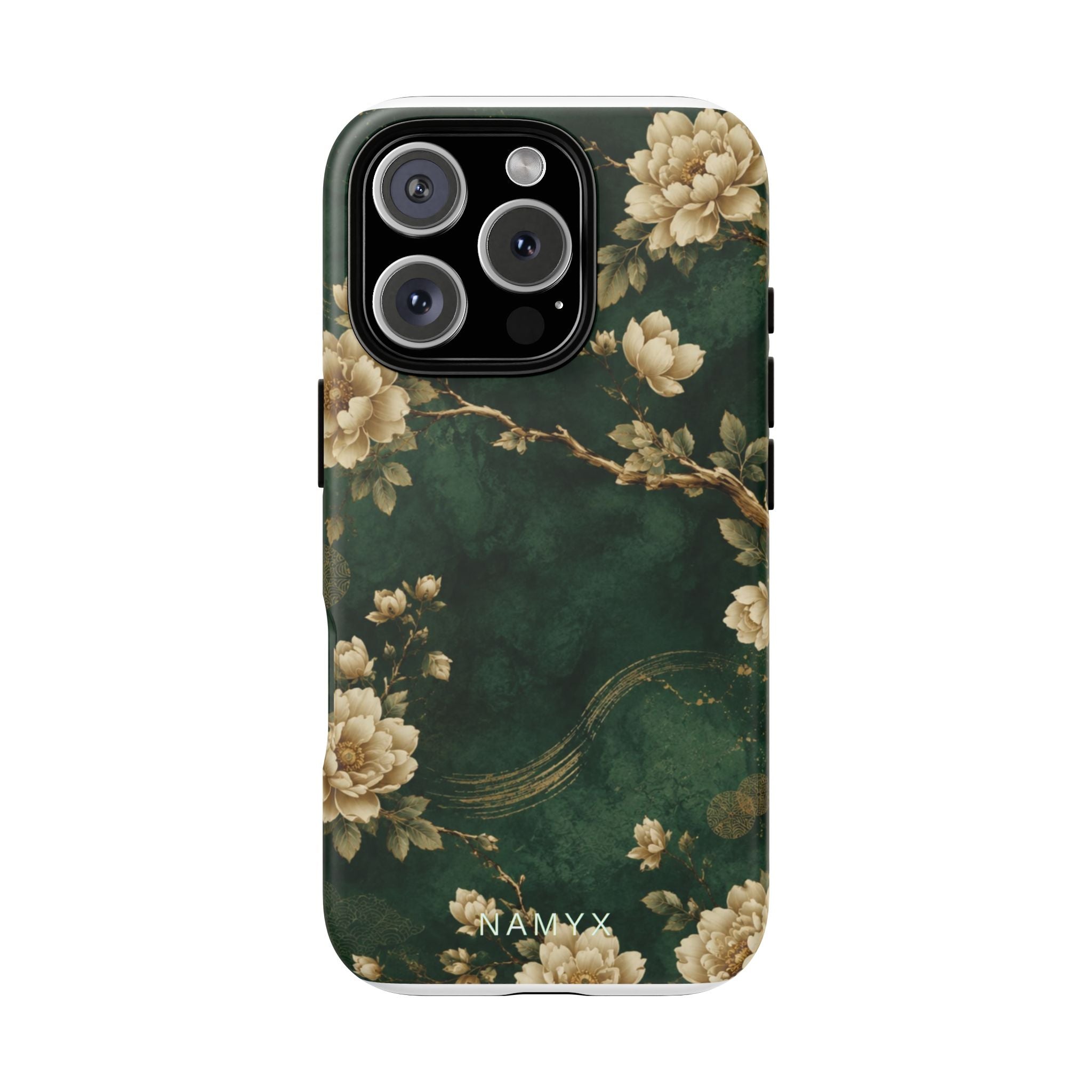 Floral Jade Tough Phone Case