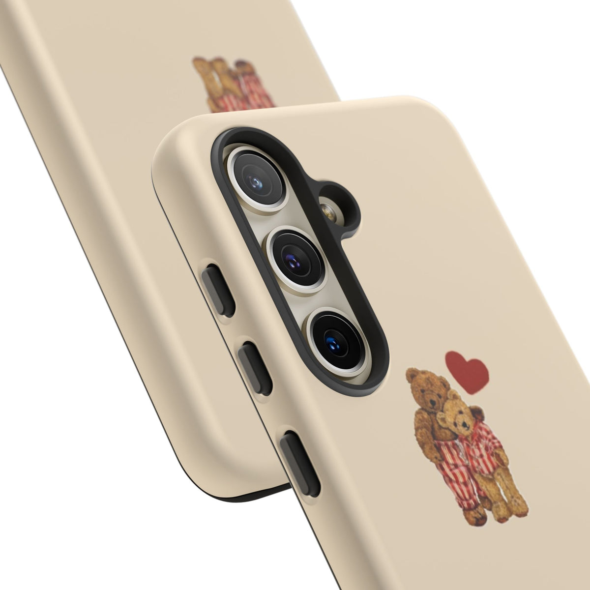 Teddy Heart Phone Case — Cute Vintage Plush Bear Protective iPhone Case