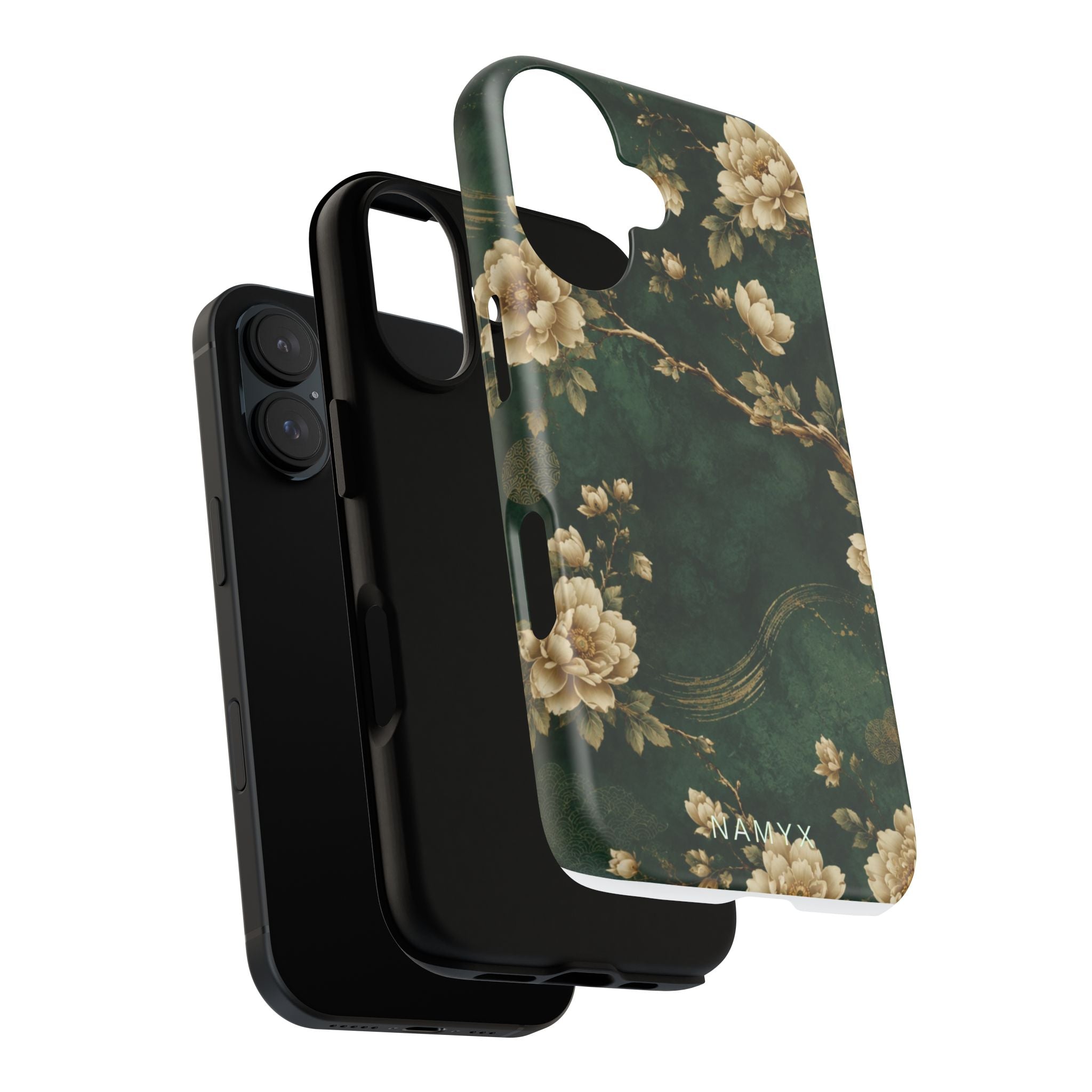 Floral Jade Tough Phone Case