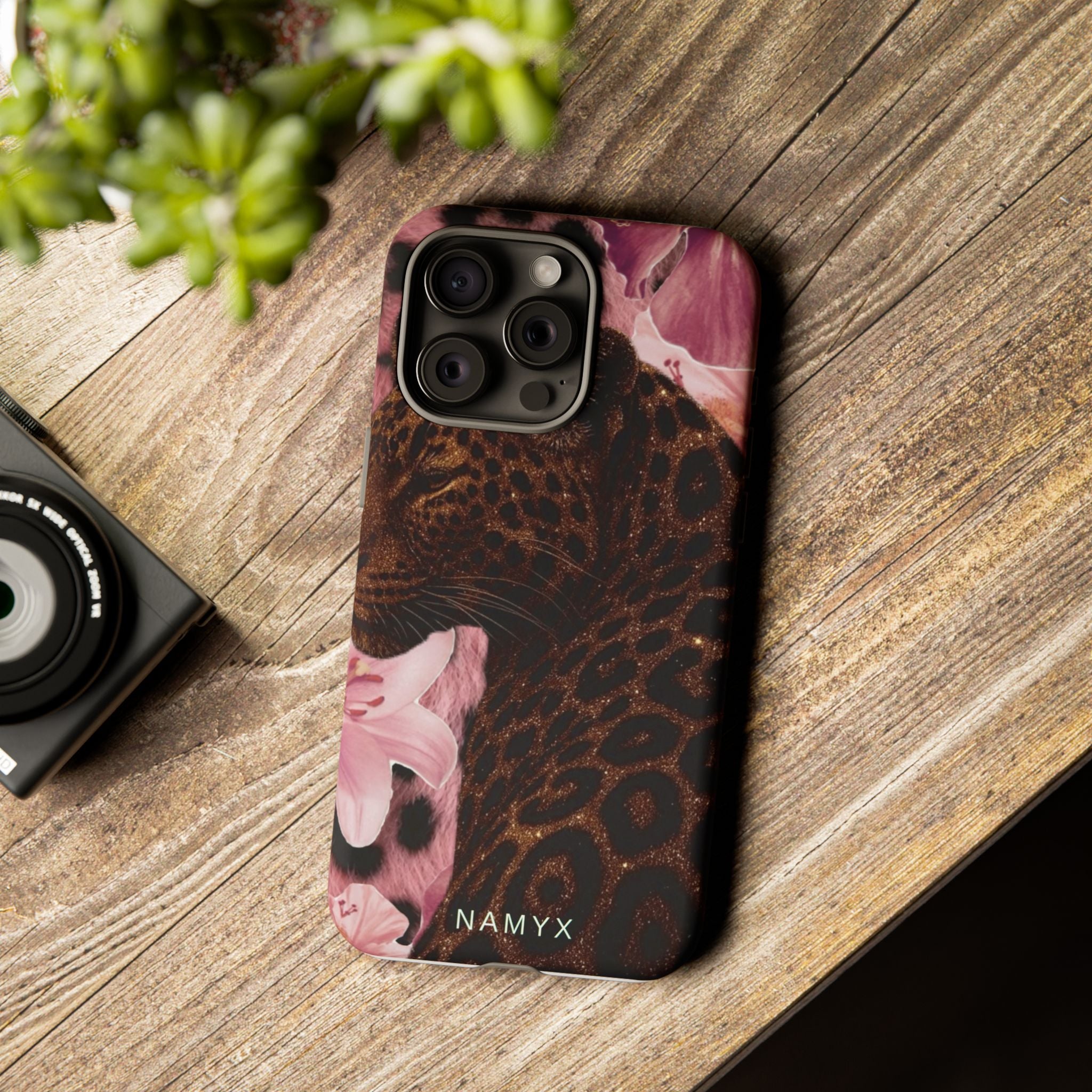 Leopard Bloom Phone Case – Floral Leopard Tough Case