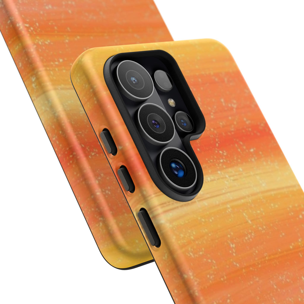 Orange Sunset Tough Phone Case