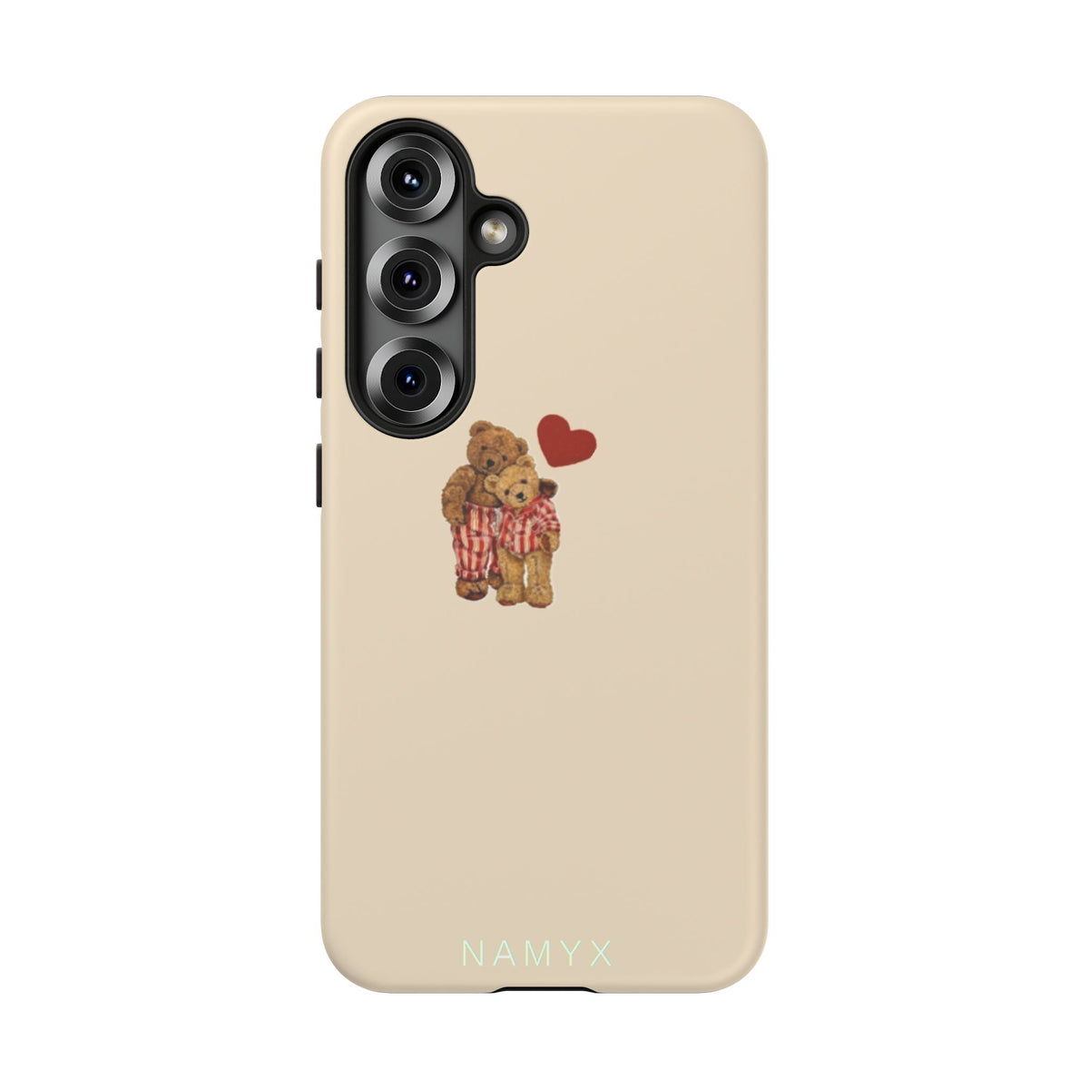 Teddy Heart Phone Case — Cute Vintage Plush Bear Protective iPhone Case