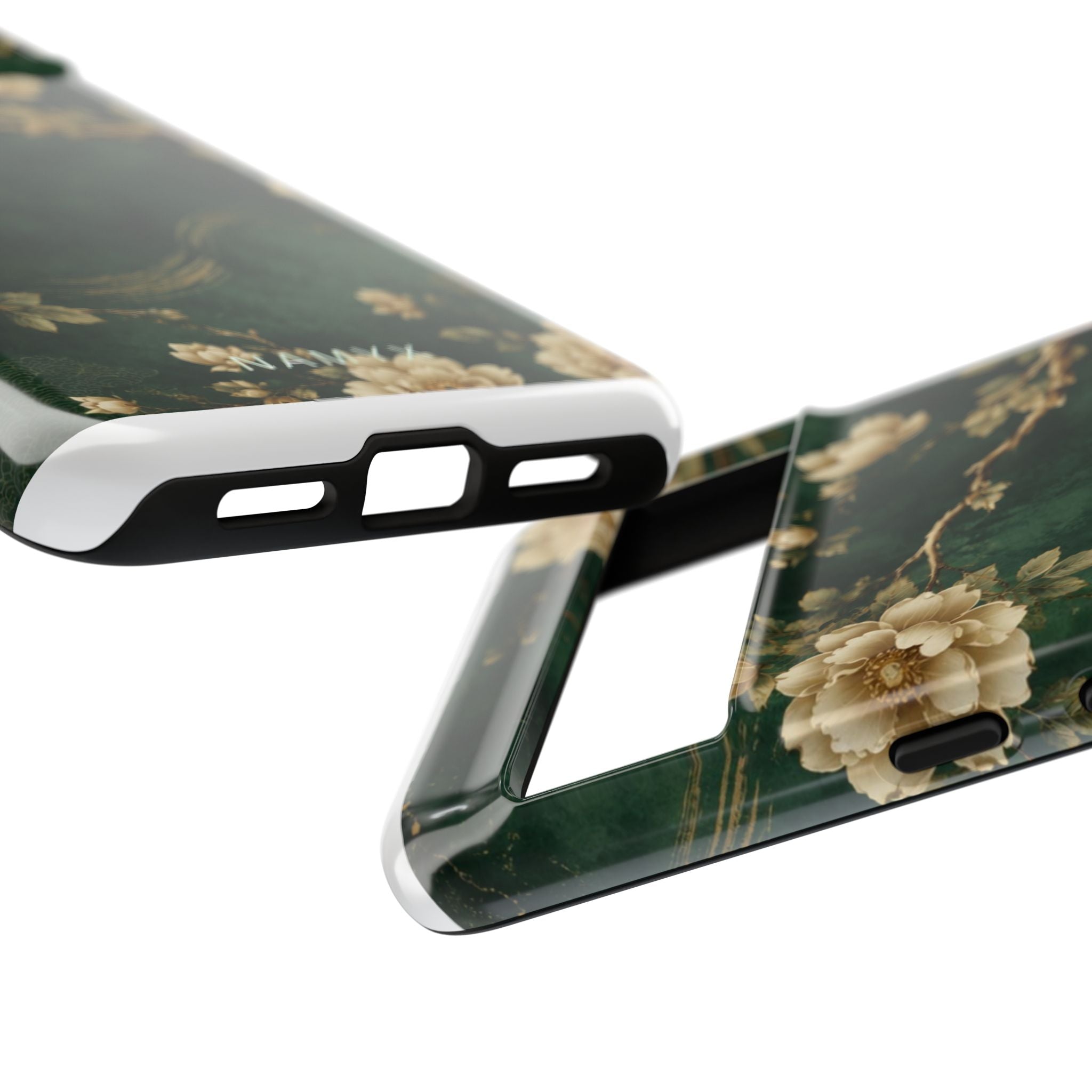 Floral Jade Tough Phone Case