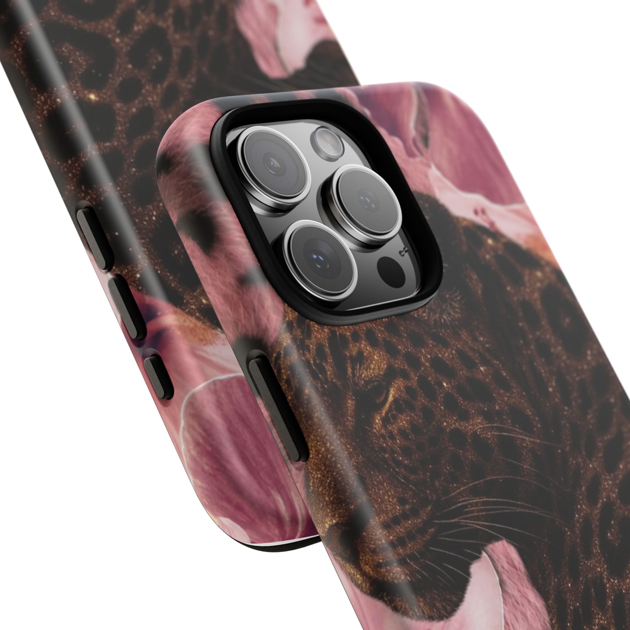 Leopard Bloom Phone Case – Floral Leopard Tough Case