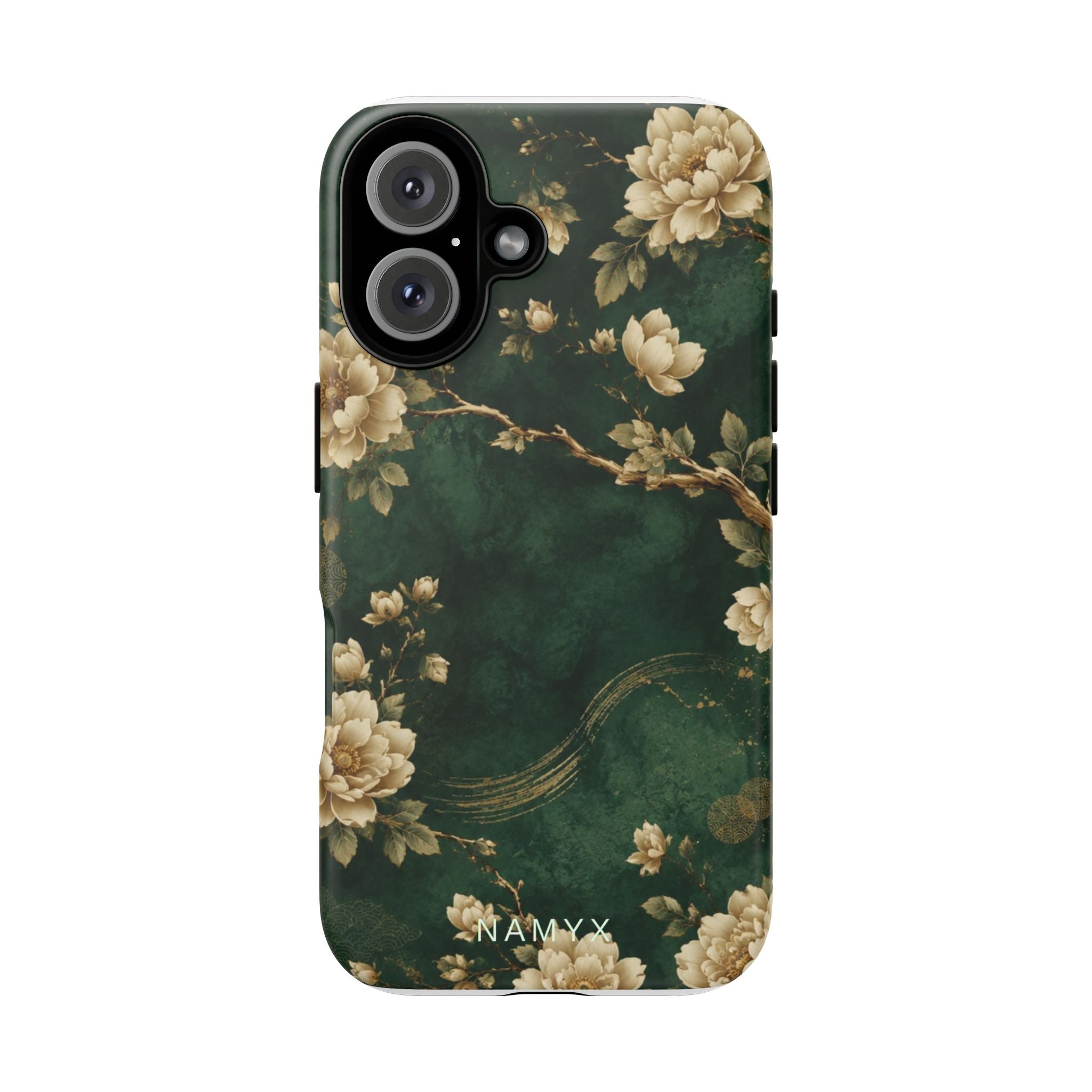 Floral Jade Tough Phone Case