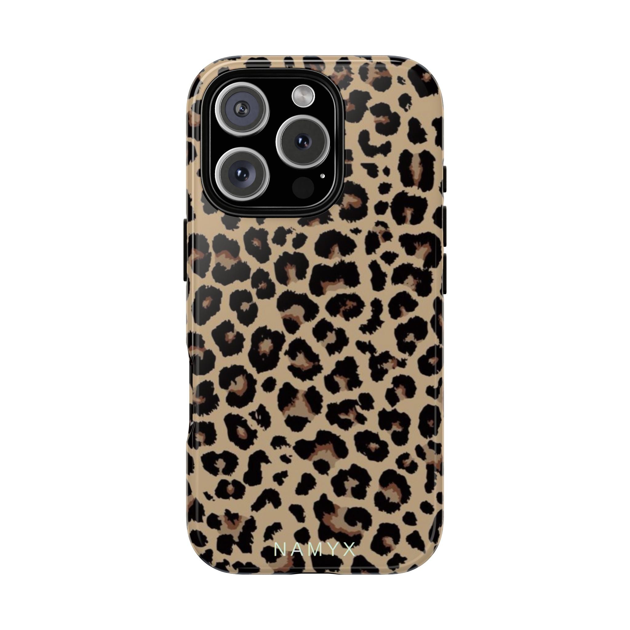 Leopard Print Tough Phone Case – Durable Protective Animal Print Phone Cover