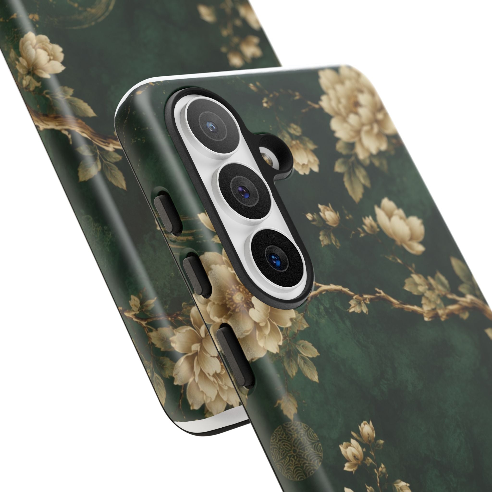Floral Jade Tough Phone Case