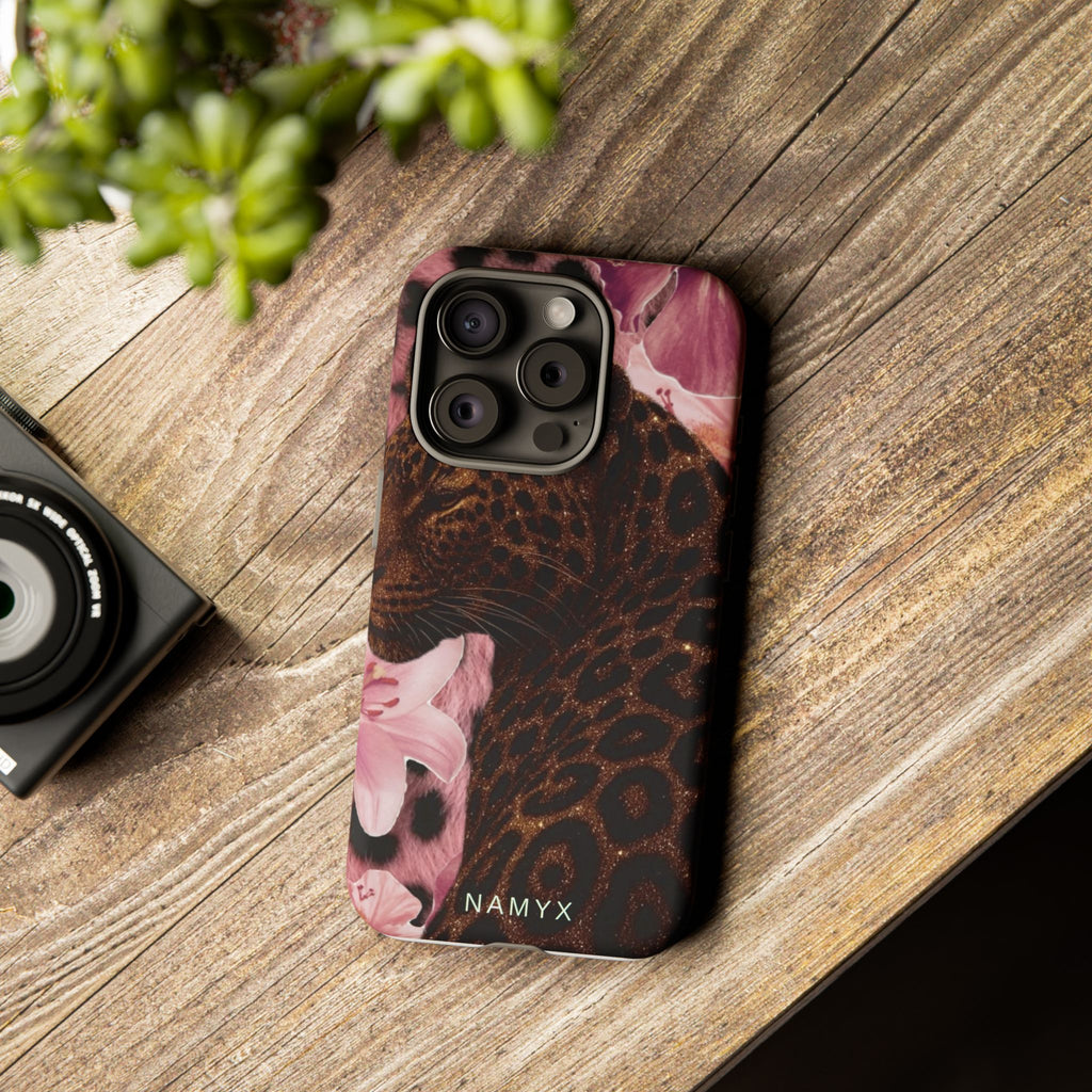 Leopard Bloom Phone Case – Floral Leopard Tough Case