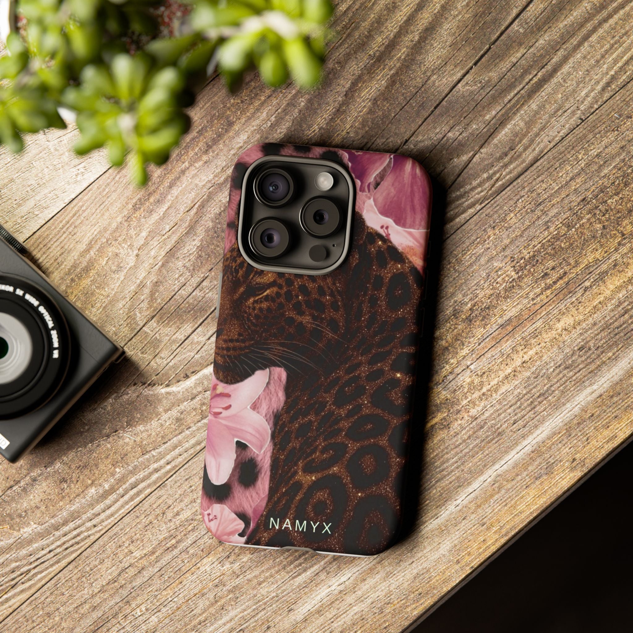 Leopard Bloom Phone Case – Floral Leopard Tough Case