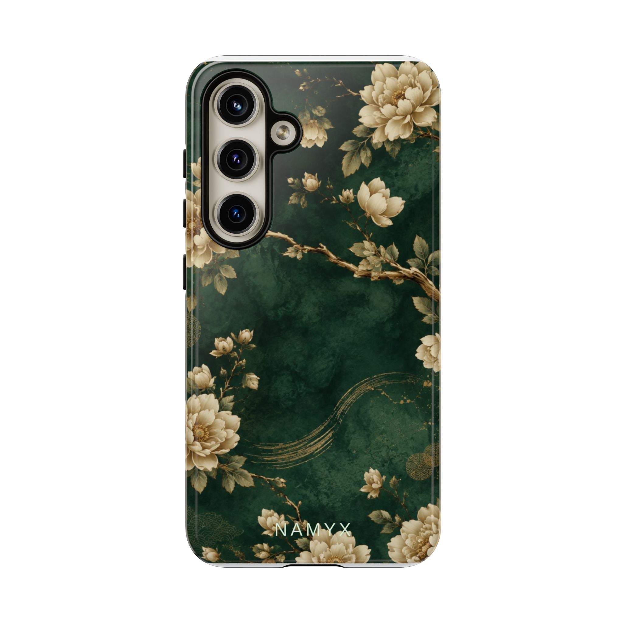 Floral Jade Tough Phone Case