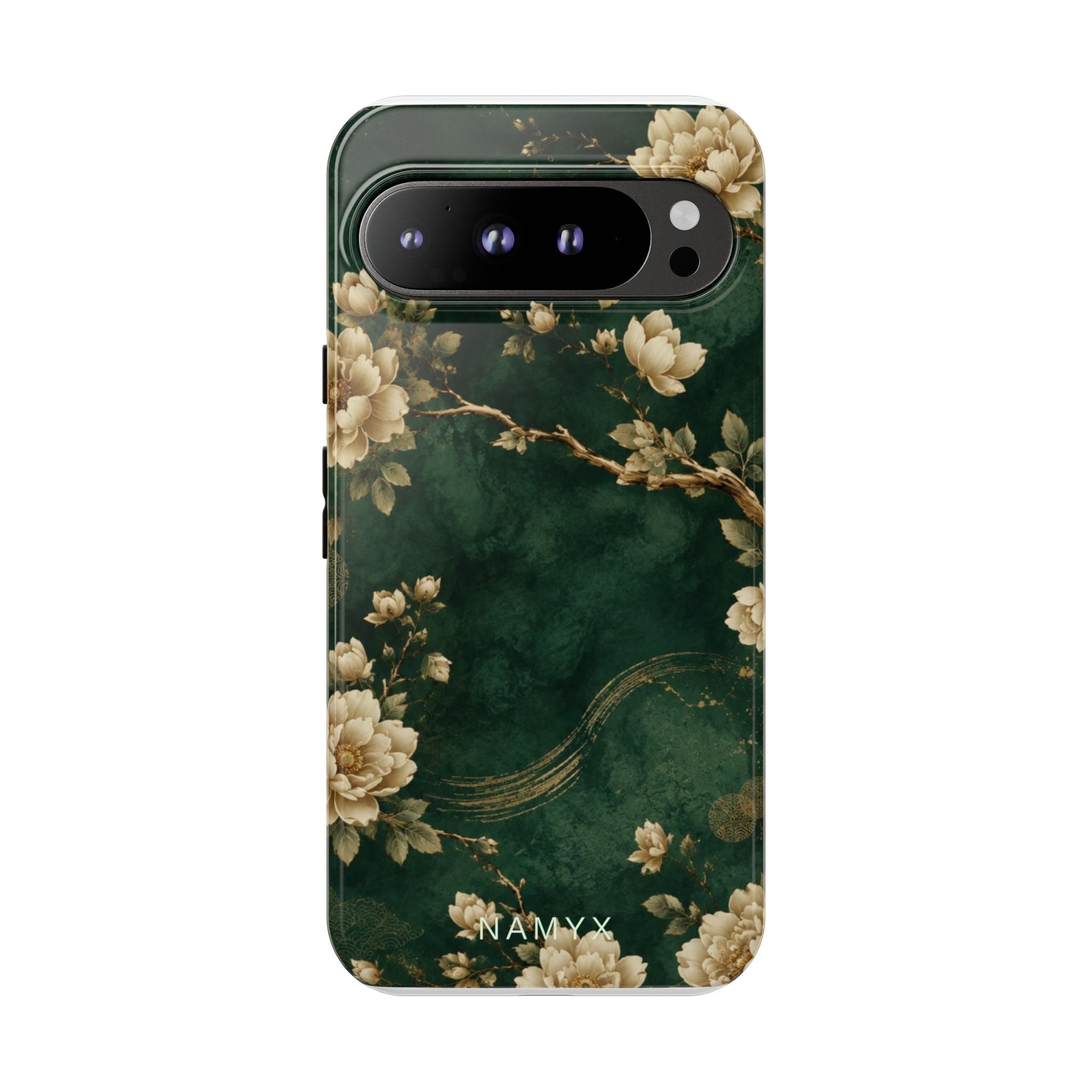 Floral Jade Tough Phone Case