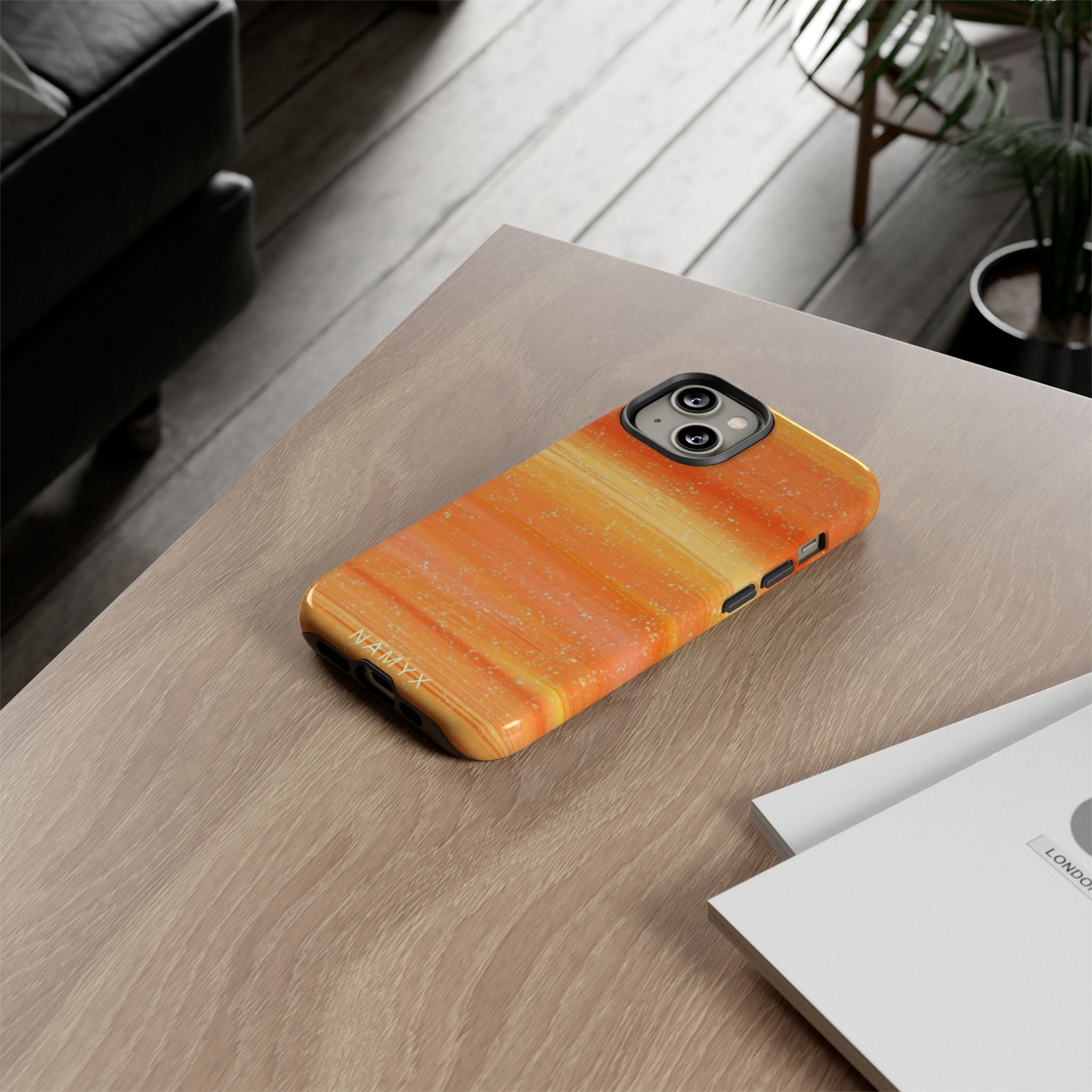 Orange Sunset Tough Phone Case