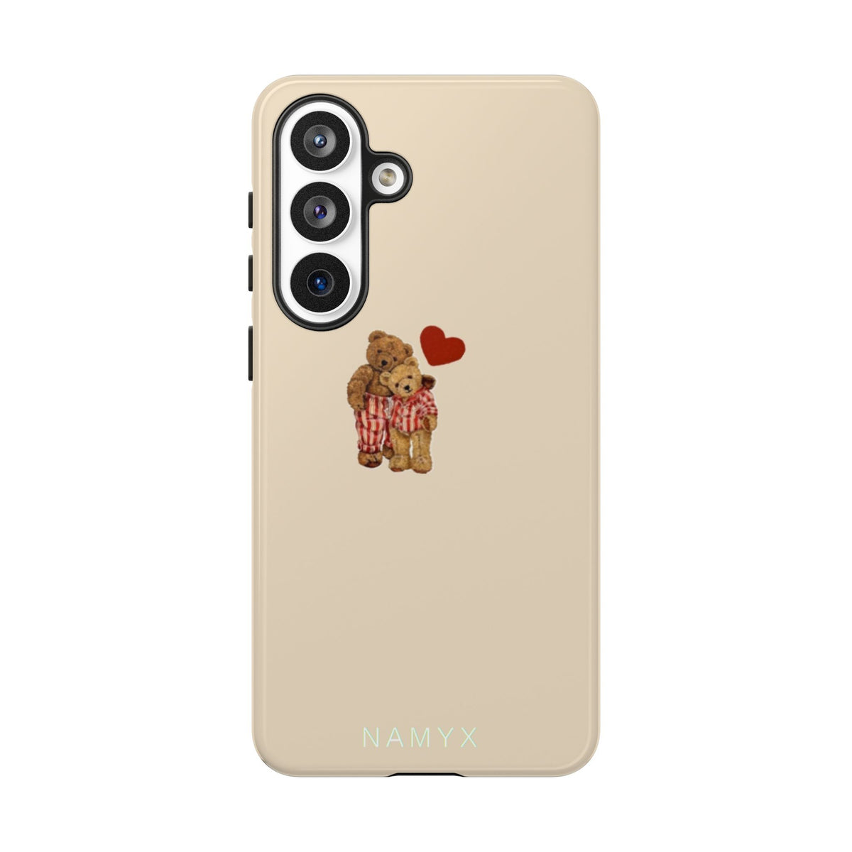 Teddy Heart Phone Case — Cute Vintage Plush Bear Protective iPhone Case