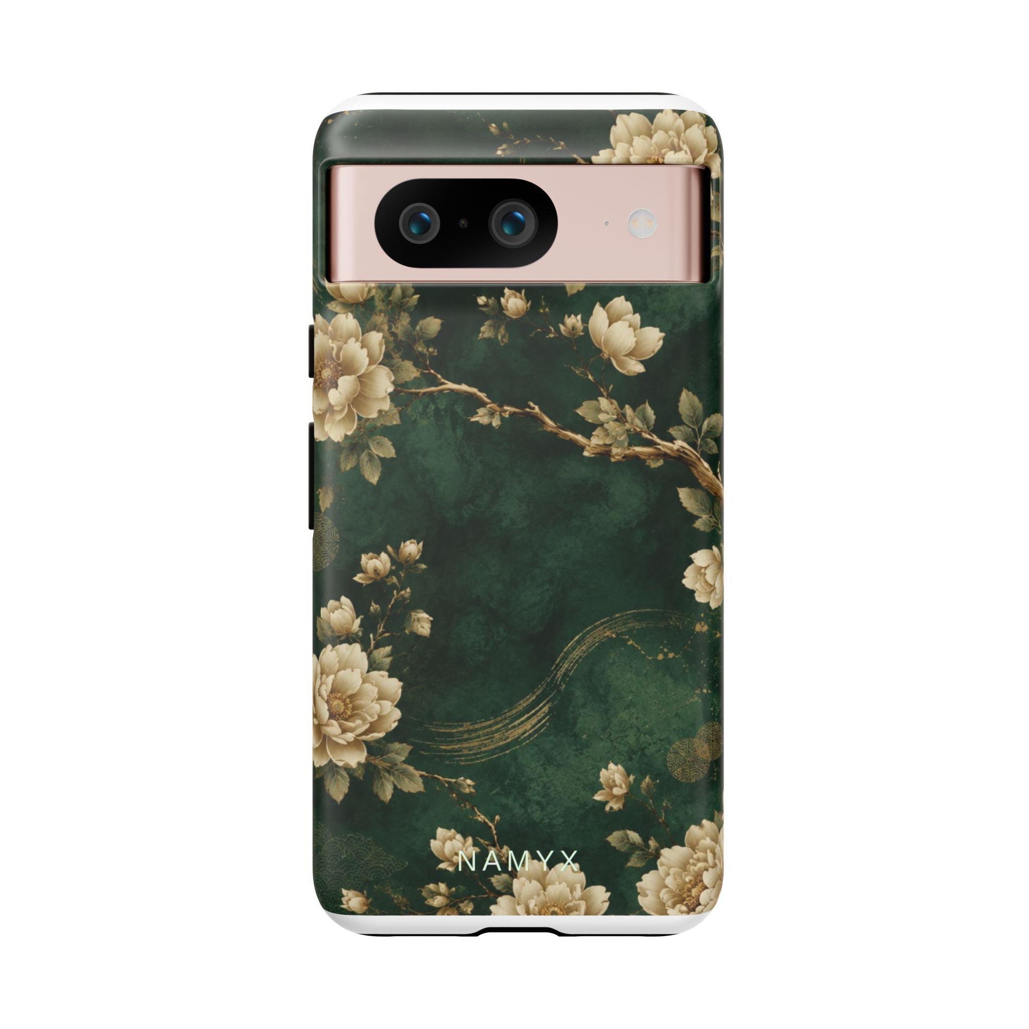 Floral Jade Tough Phone Case