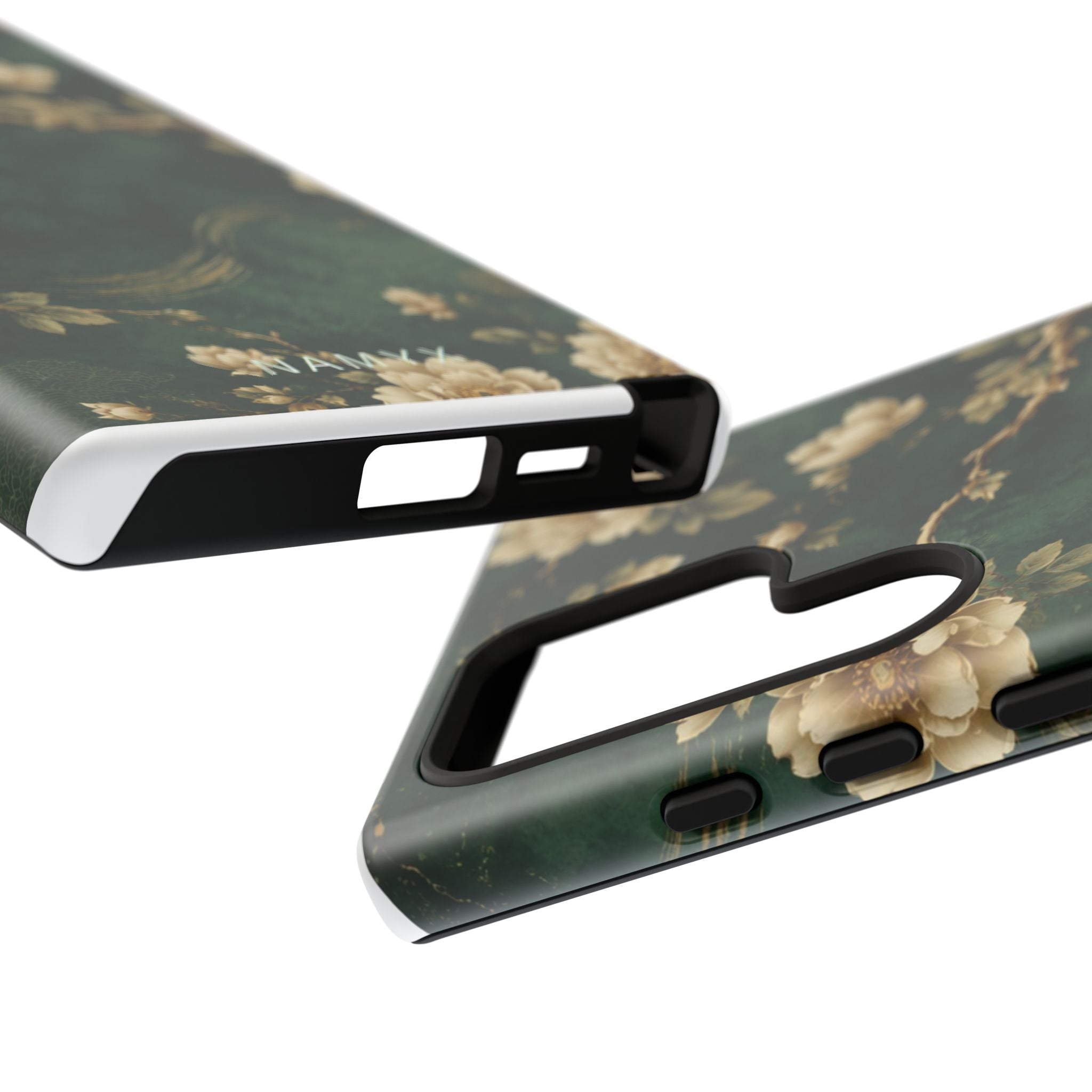 Floral Jade Tough Phone Case