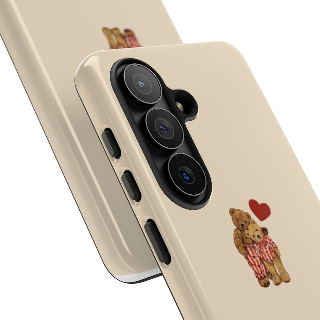 Teddy Heart Phone Case — Cute Vintage Plush Bear Protective iPhone Case