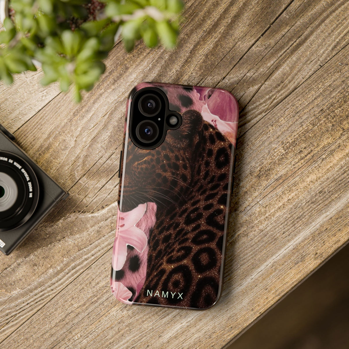 Leopard Bloom Phone Case – Floral Leopard Tough Case