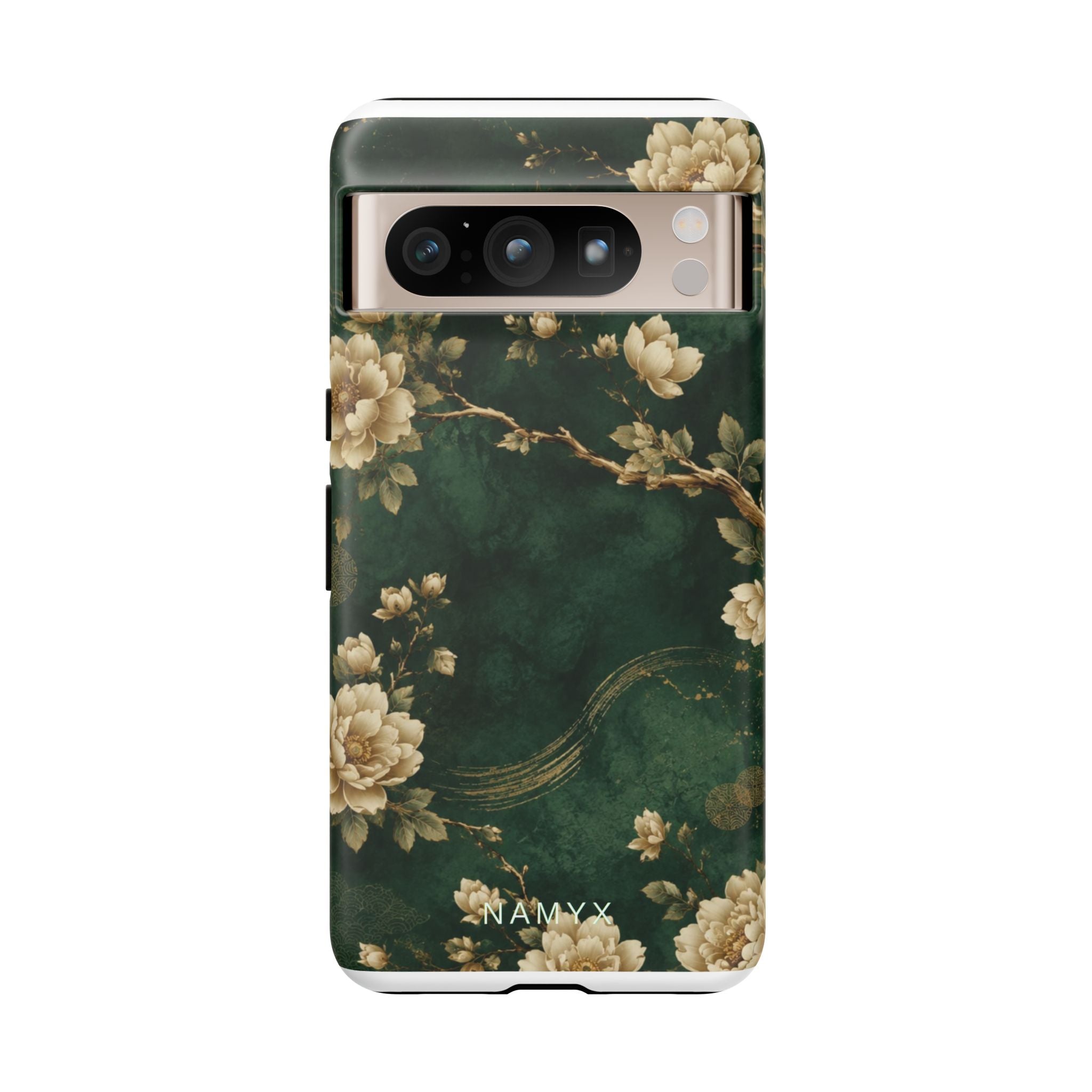 Floral Jade Tough Phone Case