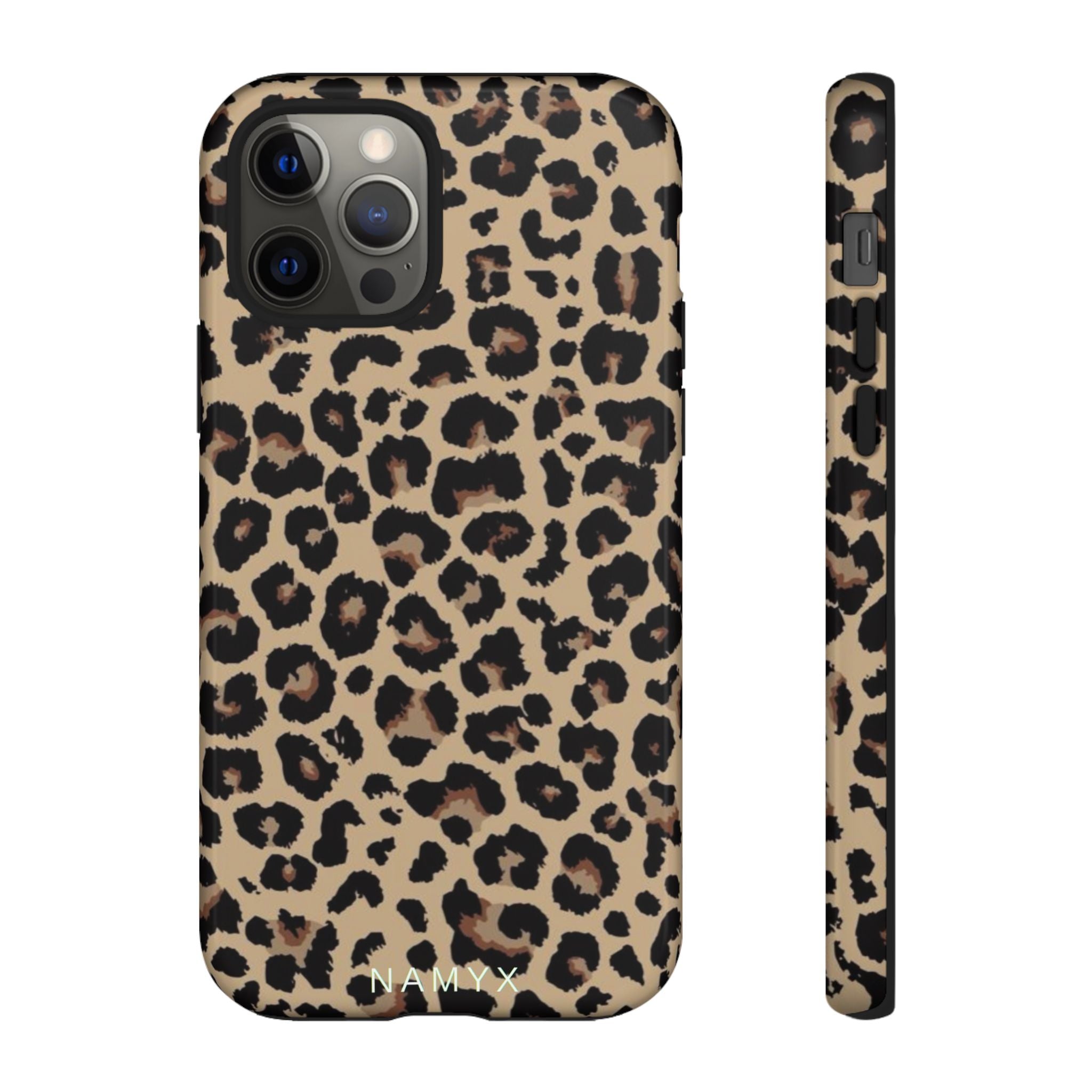 Leopard Print Tough Phone Case – Durable Protective Animal Print Phone Cover