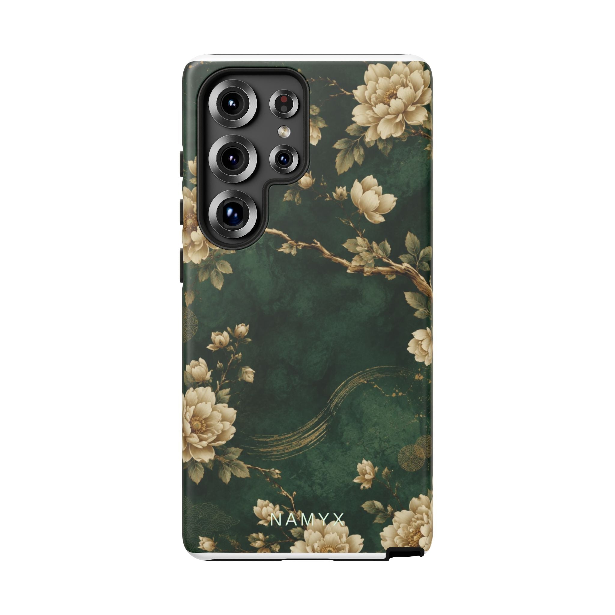 Floral Jade Tough Phone Case