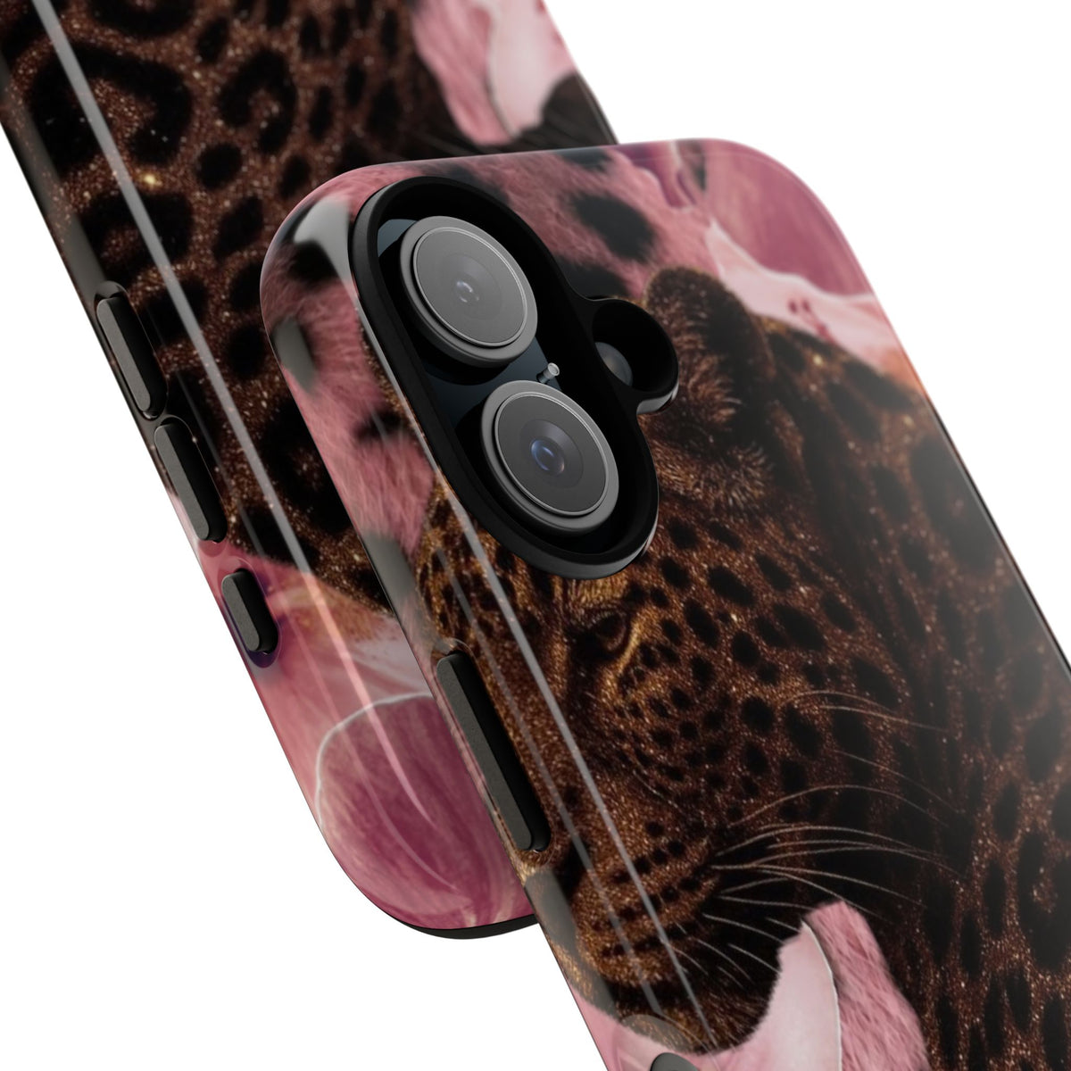 Leopard Bloom Phone Case – Floral Leopard Tough Case