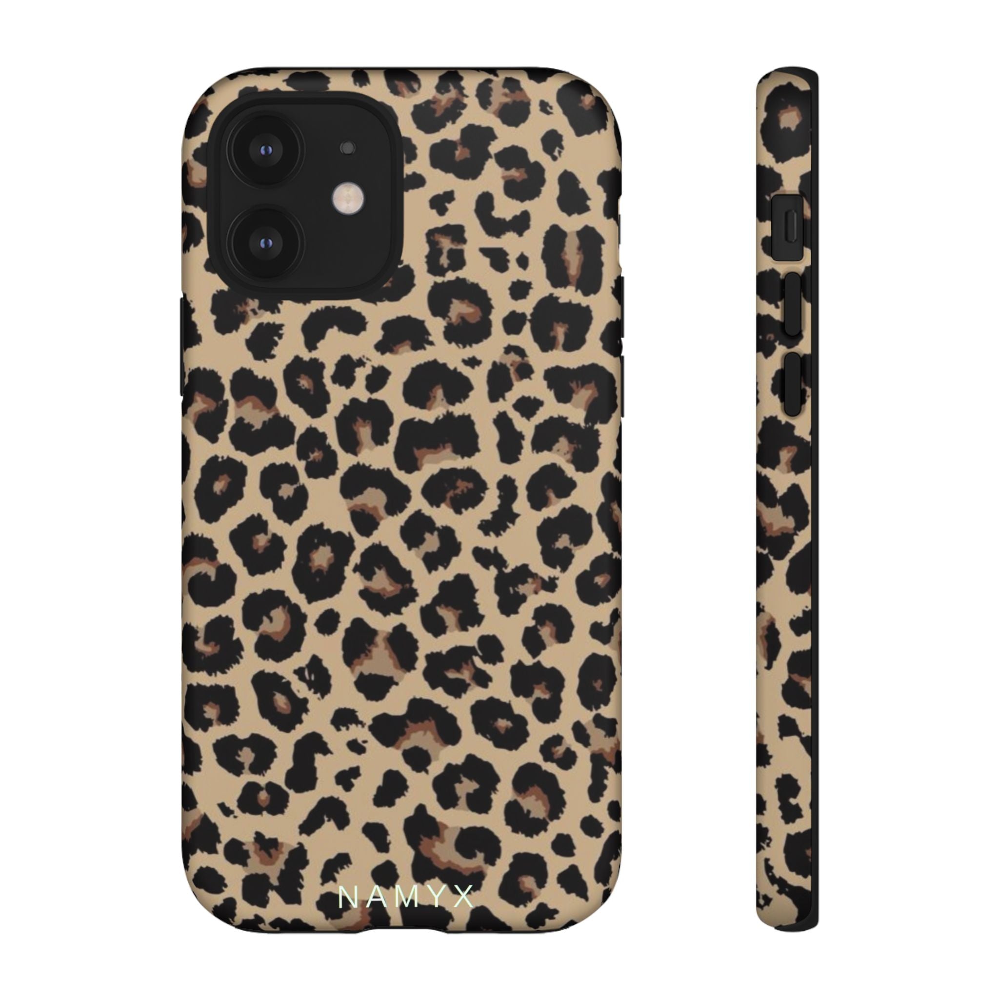 Leopard Print Tough Phone Case – Durable Protective Animal Print Phone Cover