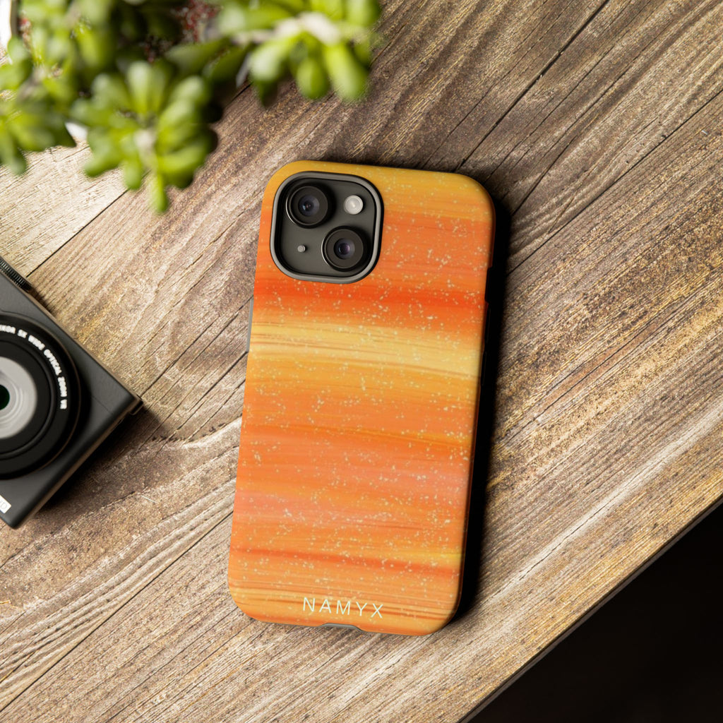 Orange Sunset Tough Phone Case