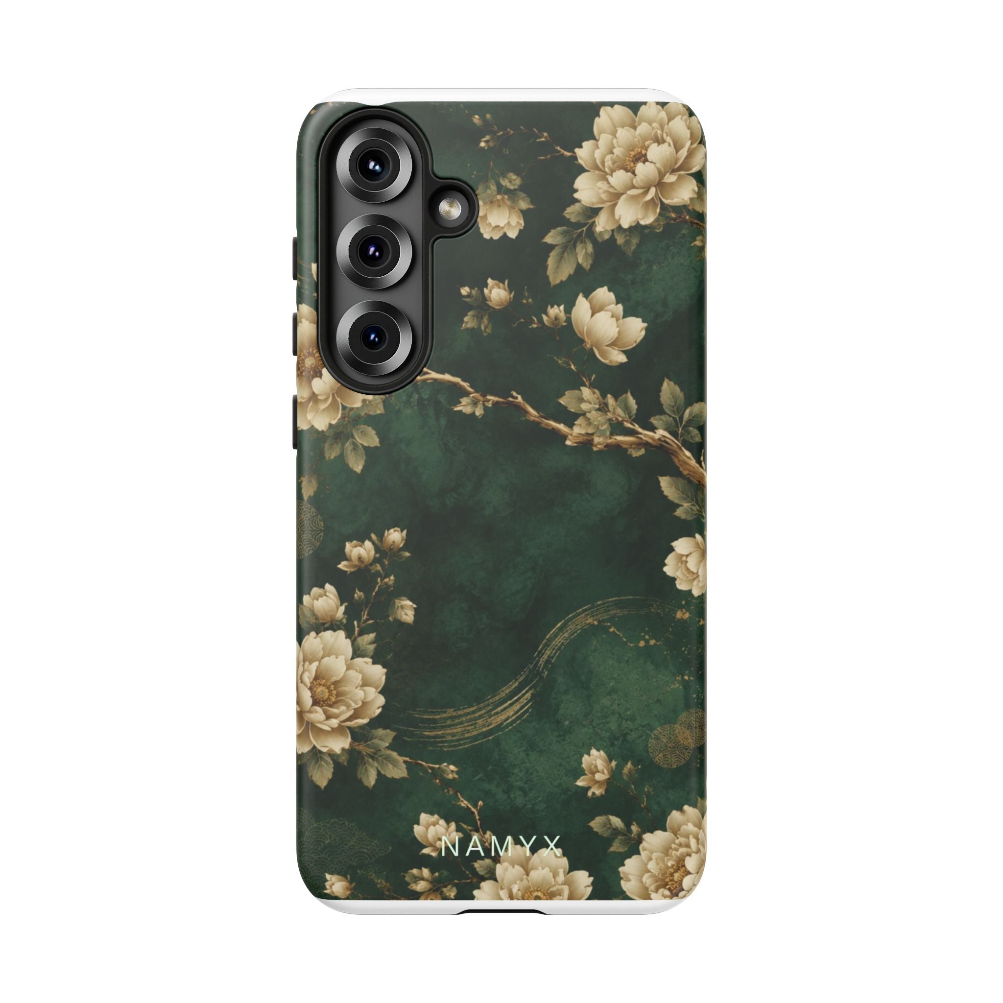 Floral Jade Tough Phone Case