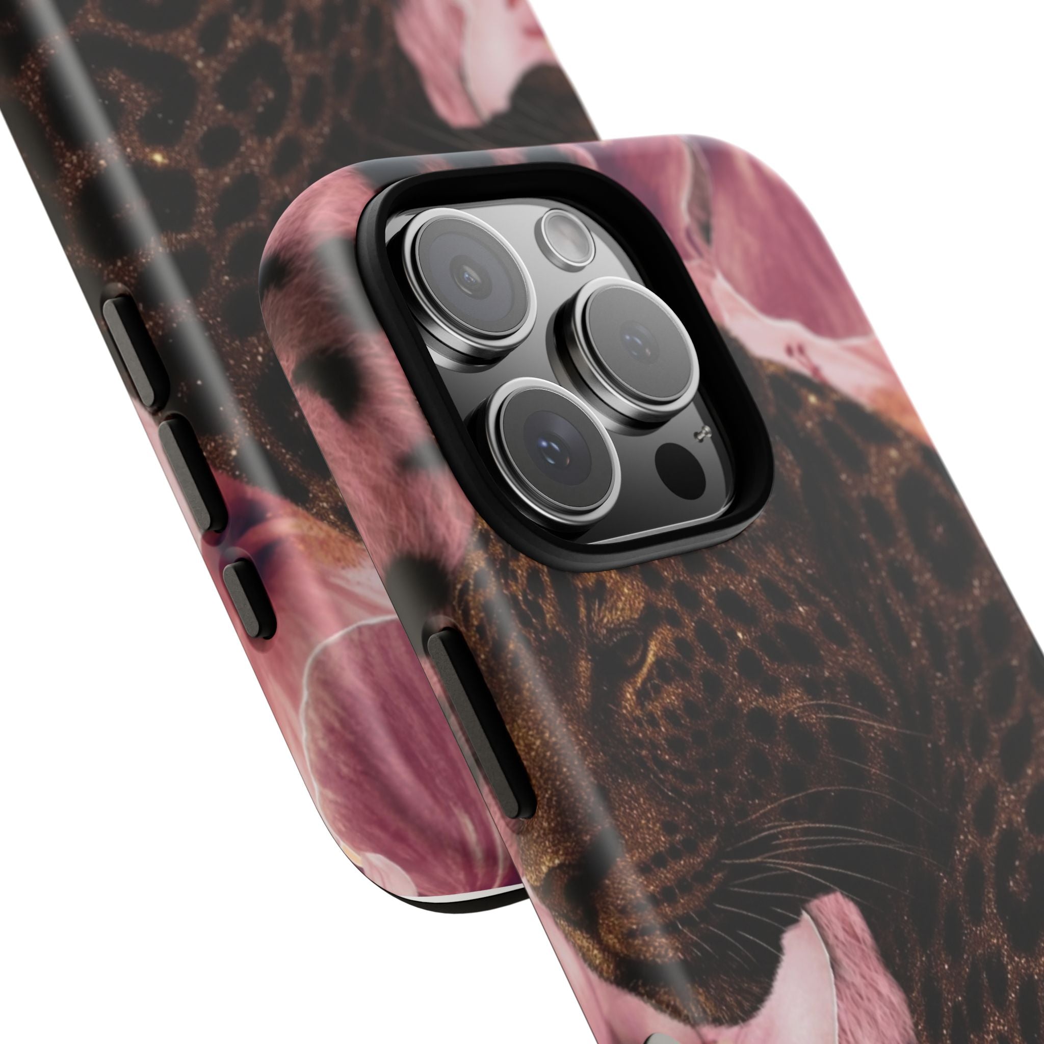 Leopard Bloom Phone Case – Floral Leopard Tough Case