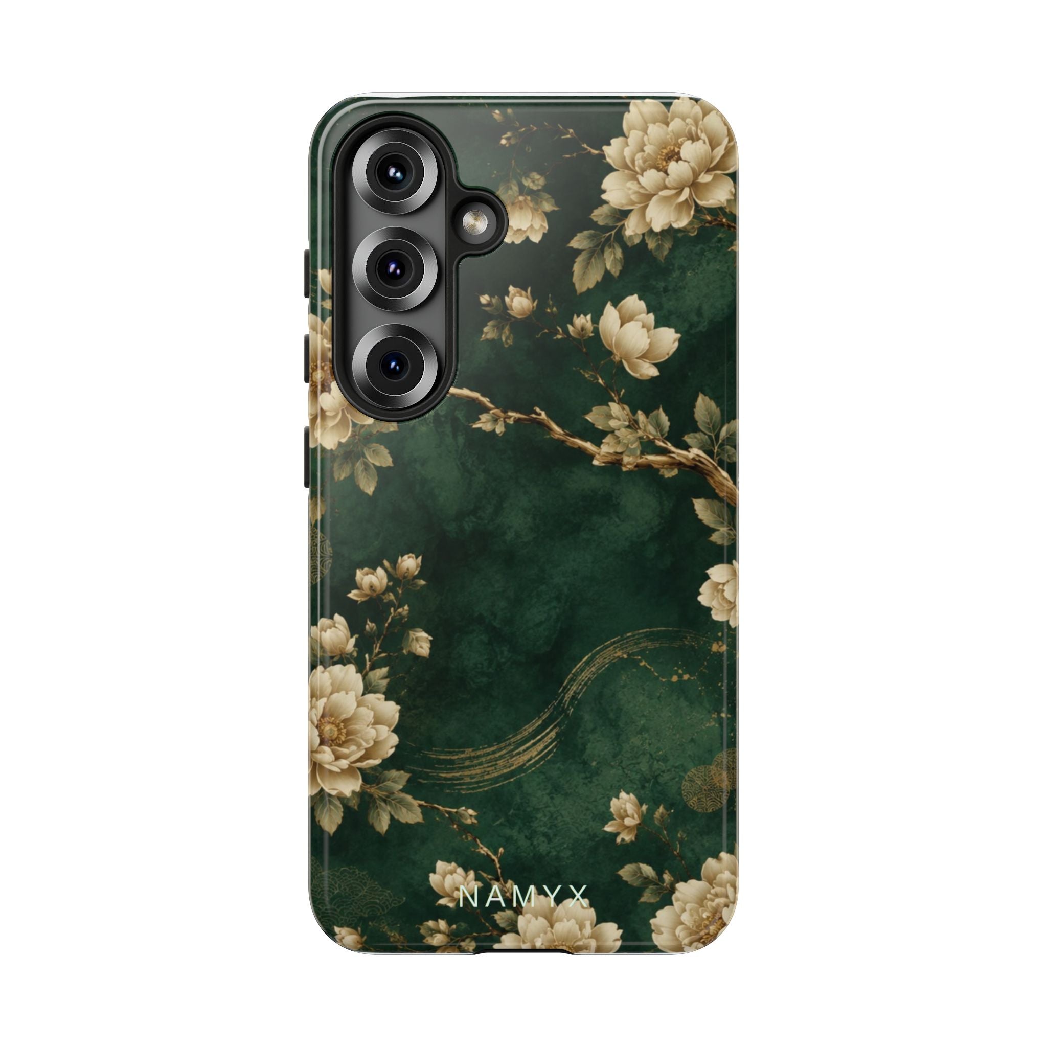 Floral Jade Tough Phone Case