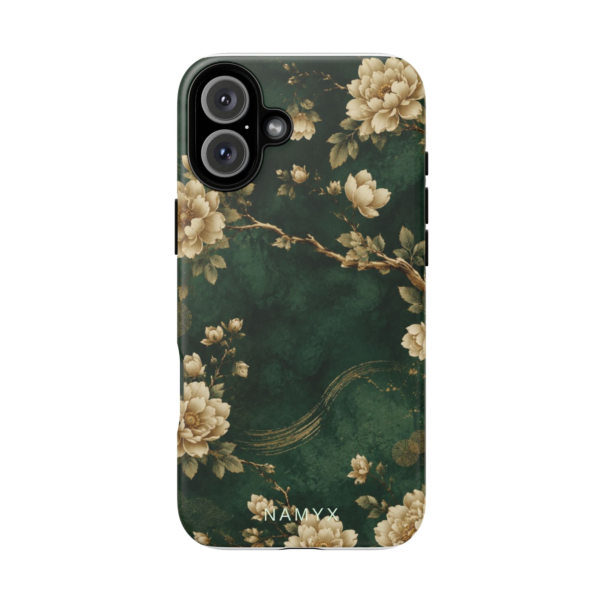 Floral Jade Tough Phone Case