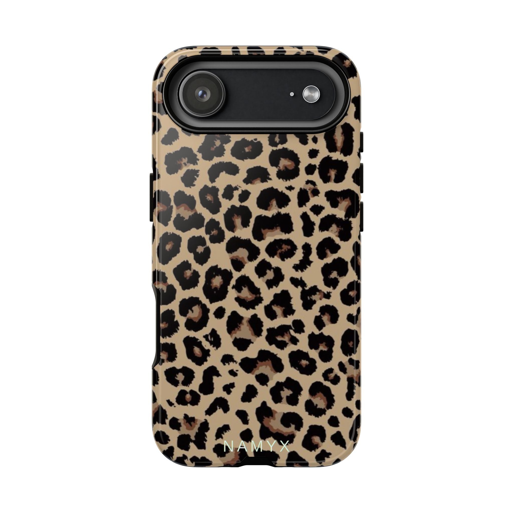 Leopard Print Tough Phone Case – Durable Protective Animal Print Phone Cover