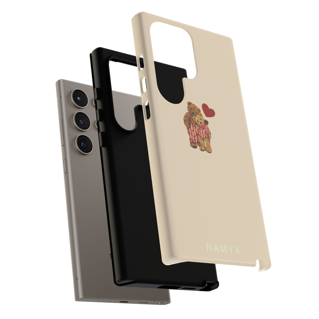 Teddy Heart Phone Case — Cute Vintage Plush Bear Protective iPhone Case