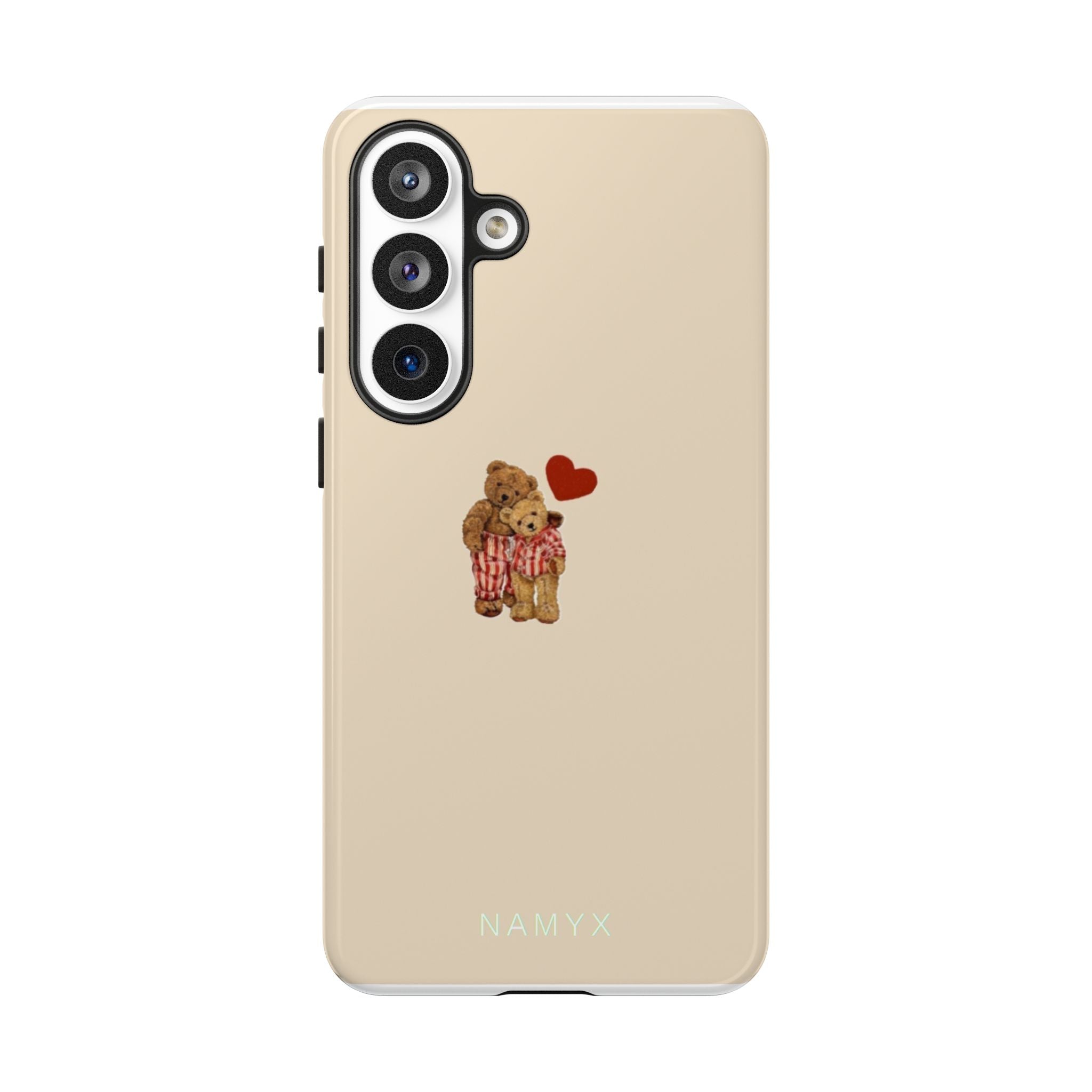 Teddy Heart Phone Case — Cute Vintage Plush Bear Protective iPhone Case