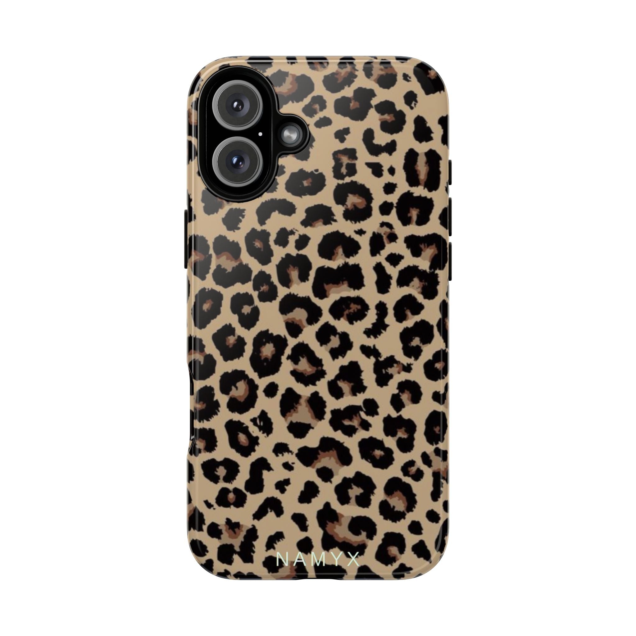 Leopard Print Tough Phone Case – Durable Protective Animal Print Phone Cover