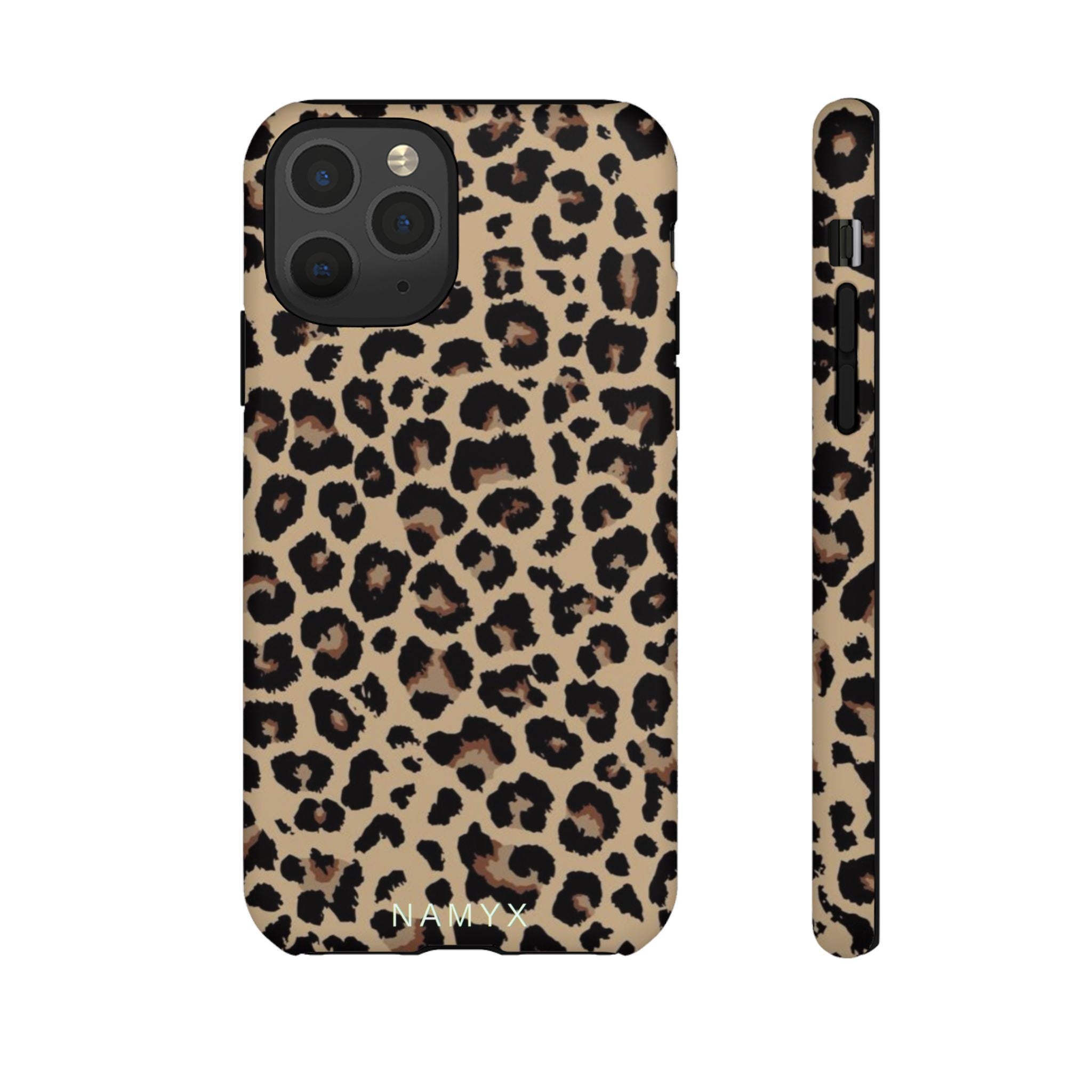 Leopard Print Tough Phone Case – Durable Protective Animal Print Phone Cover