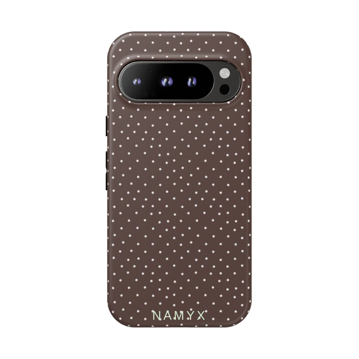 Brown Polka Dot Tough Phone Case - Slim Protective iPhone Cover