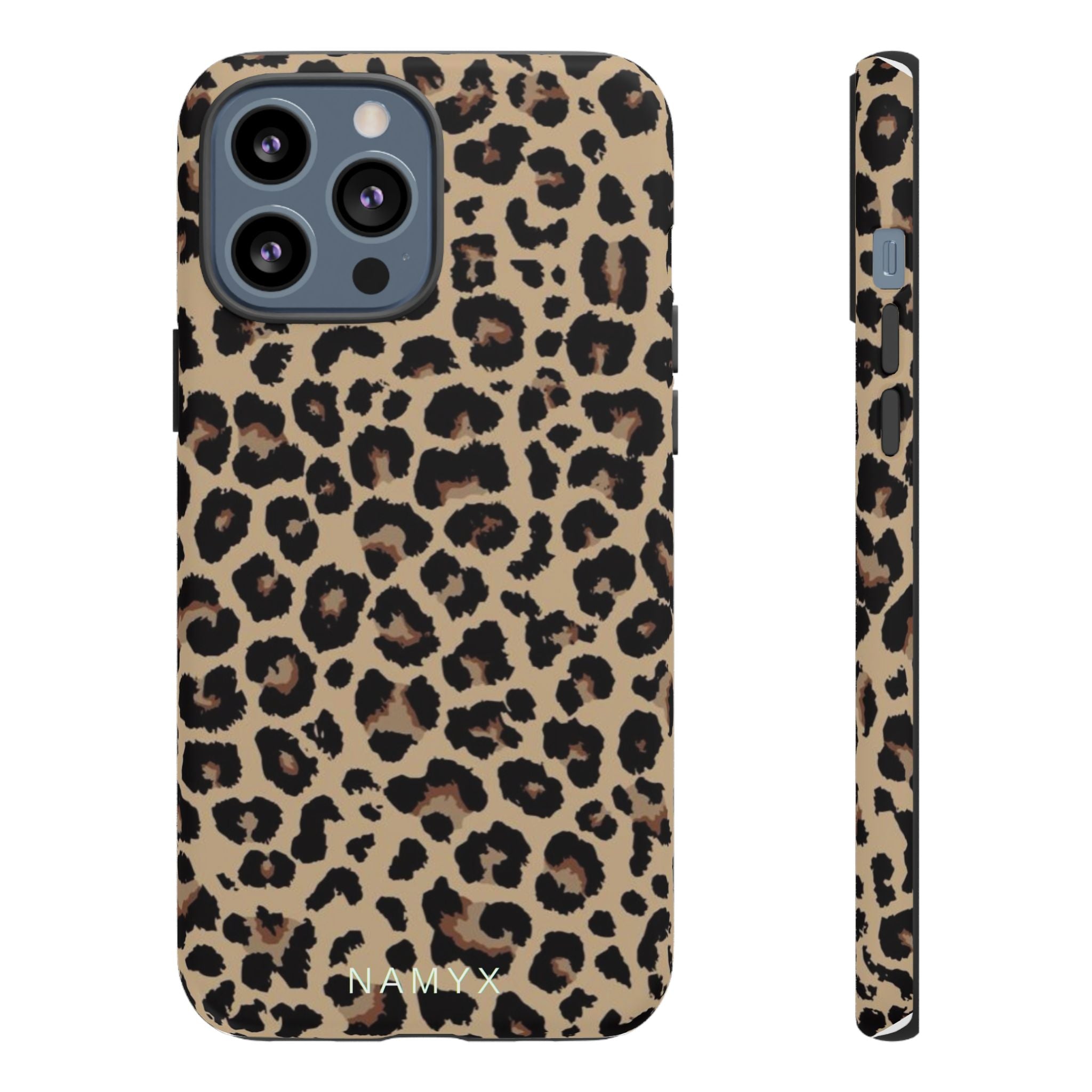 Leopard Print Tough Phone Case – Durable Protective Animal Print Phone Cover