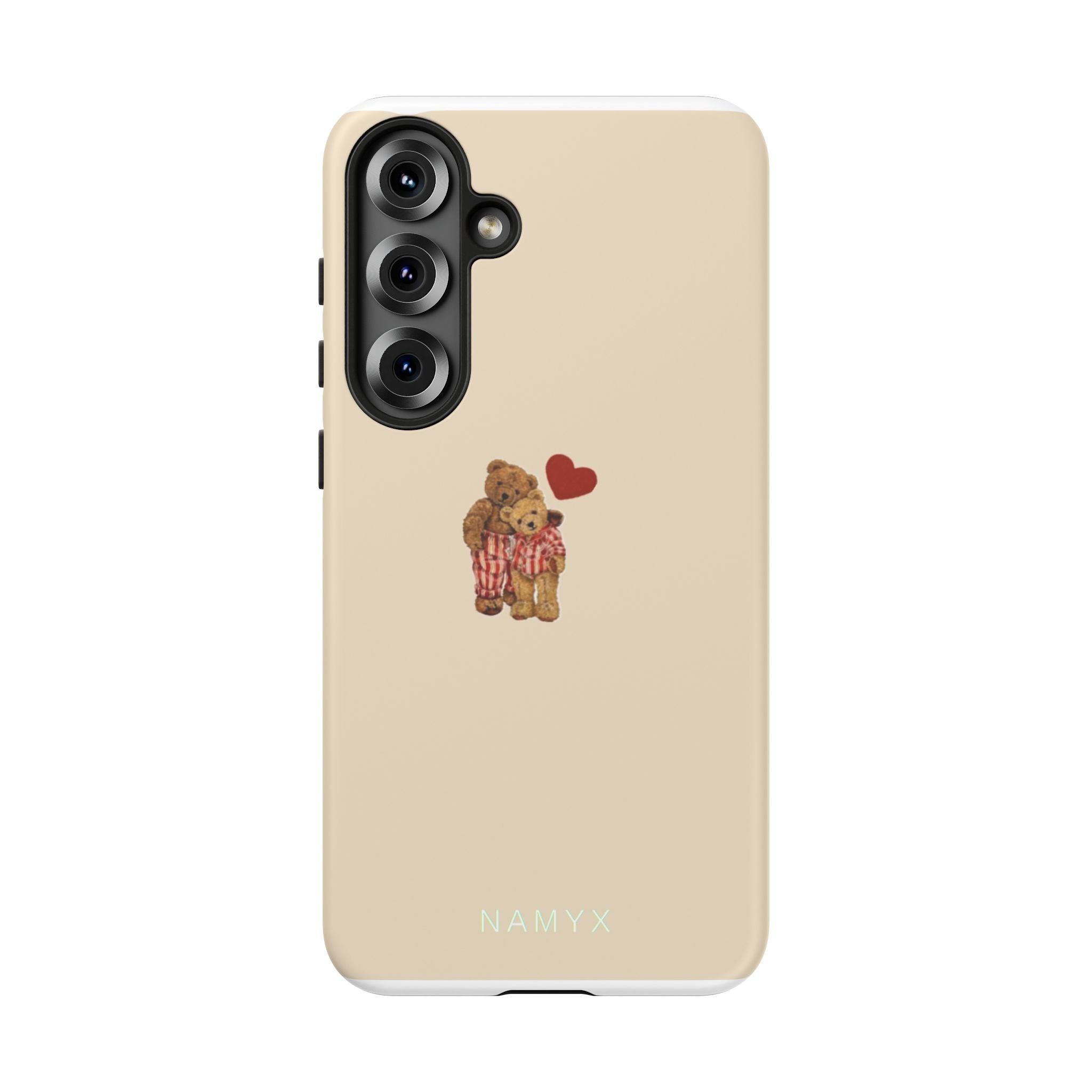 Teddy Heart Phone Case — Cute Vintage Plush Bear Protective iPhone Case