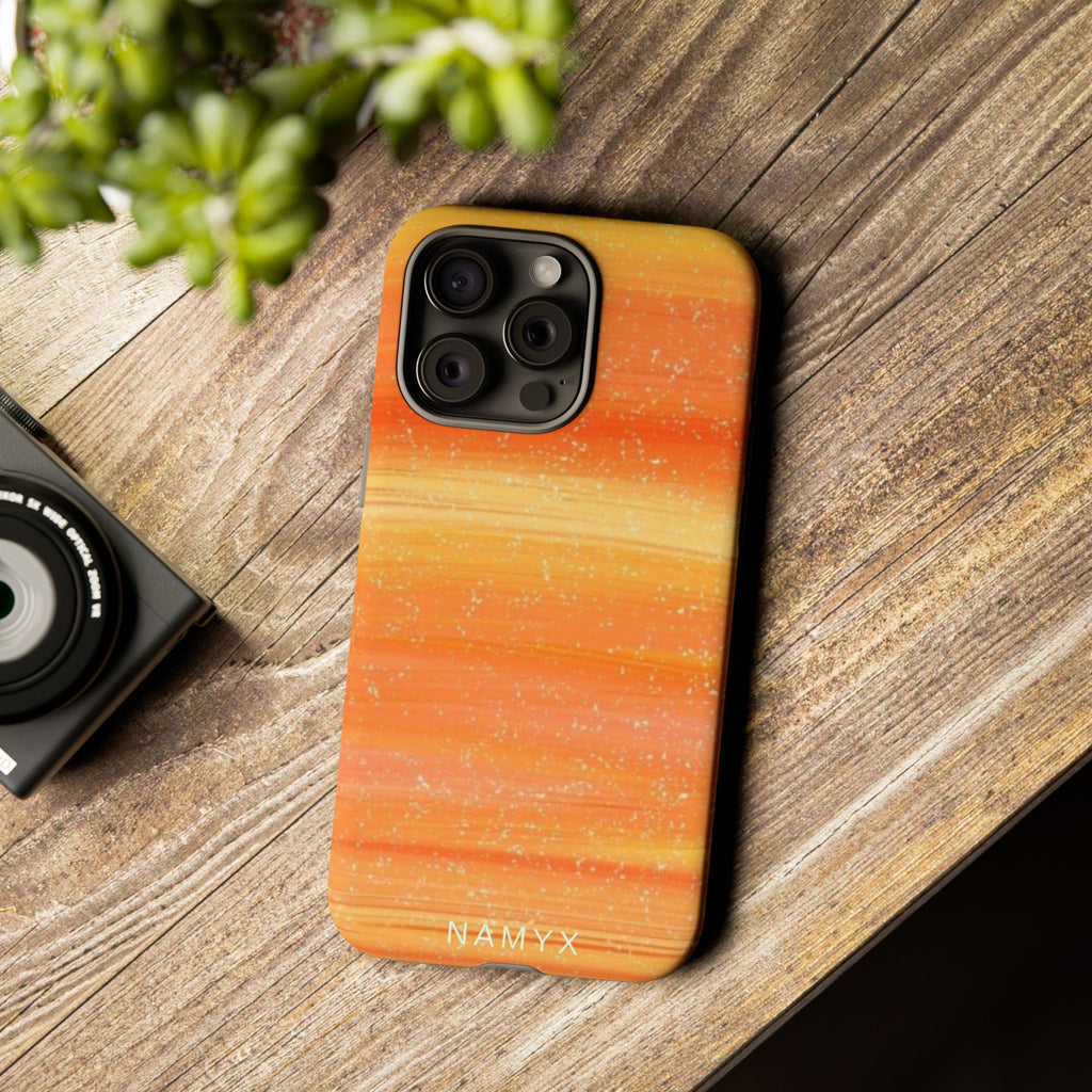 Orange Sunset Tough Phone Case